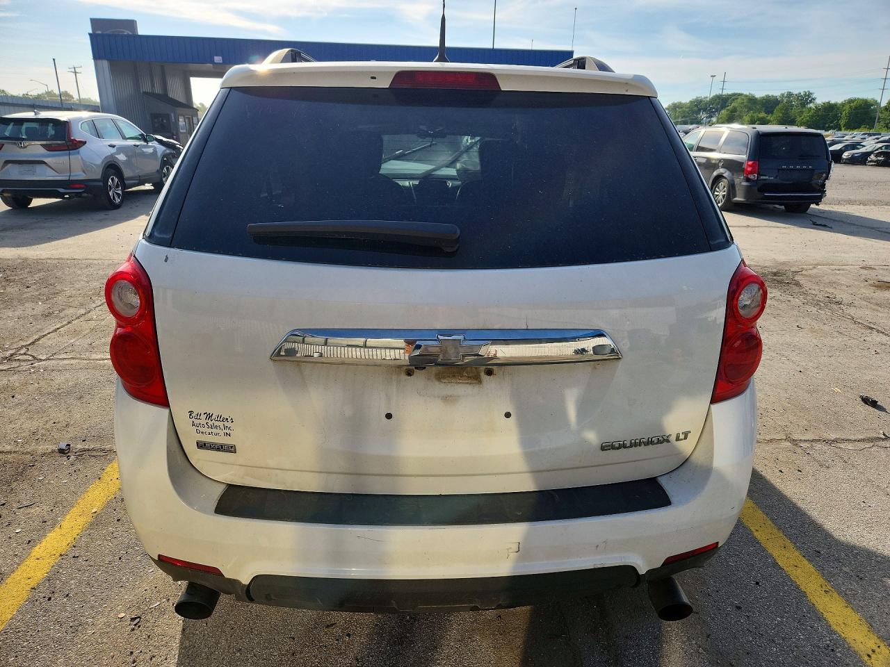2012 Chevrolet Equinox Lt White vin: 2GNFLPE52C6151441