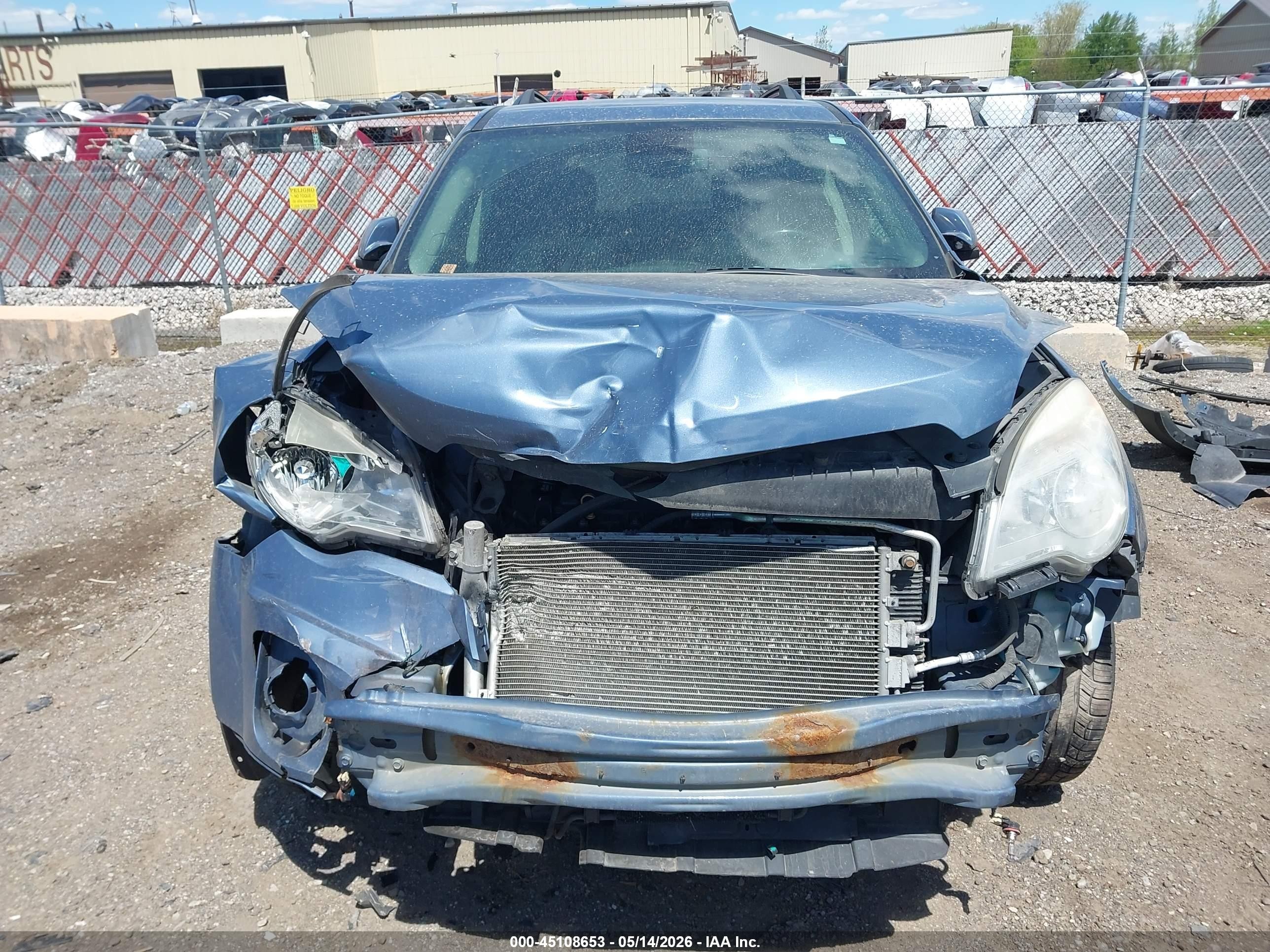 2012 Chevrolet Equinox 2lt Blue vin: 2GNFLPE52C6230835