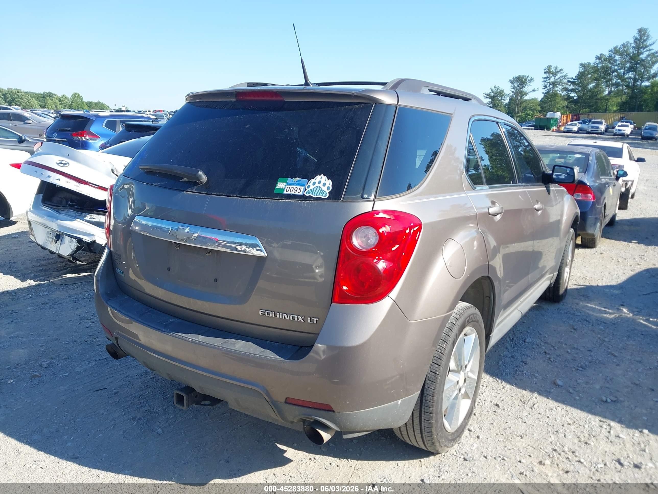2012 Chevrolet Equinox 2lt Gray vin: 2GNFLPE5XC6184087