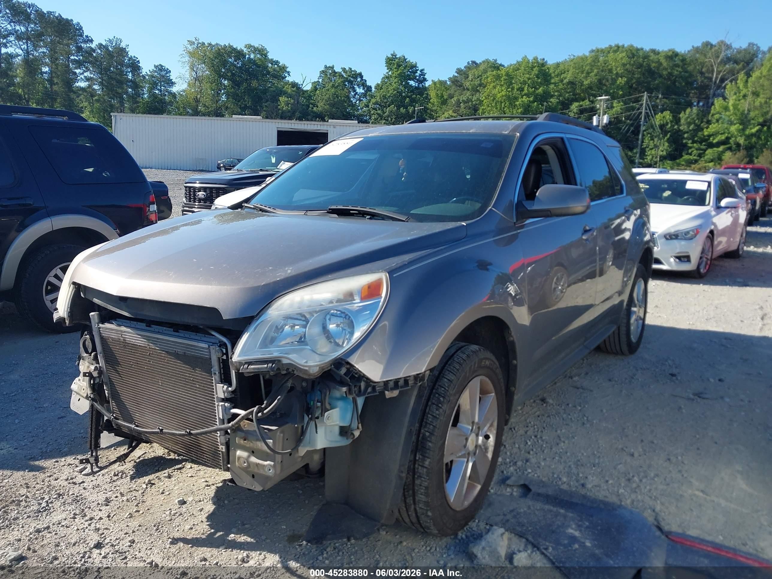 2012 Chevrolet Equinox 2lt Gray vin: 2GNFLPE5XC6184087