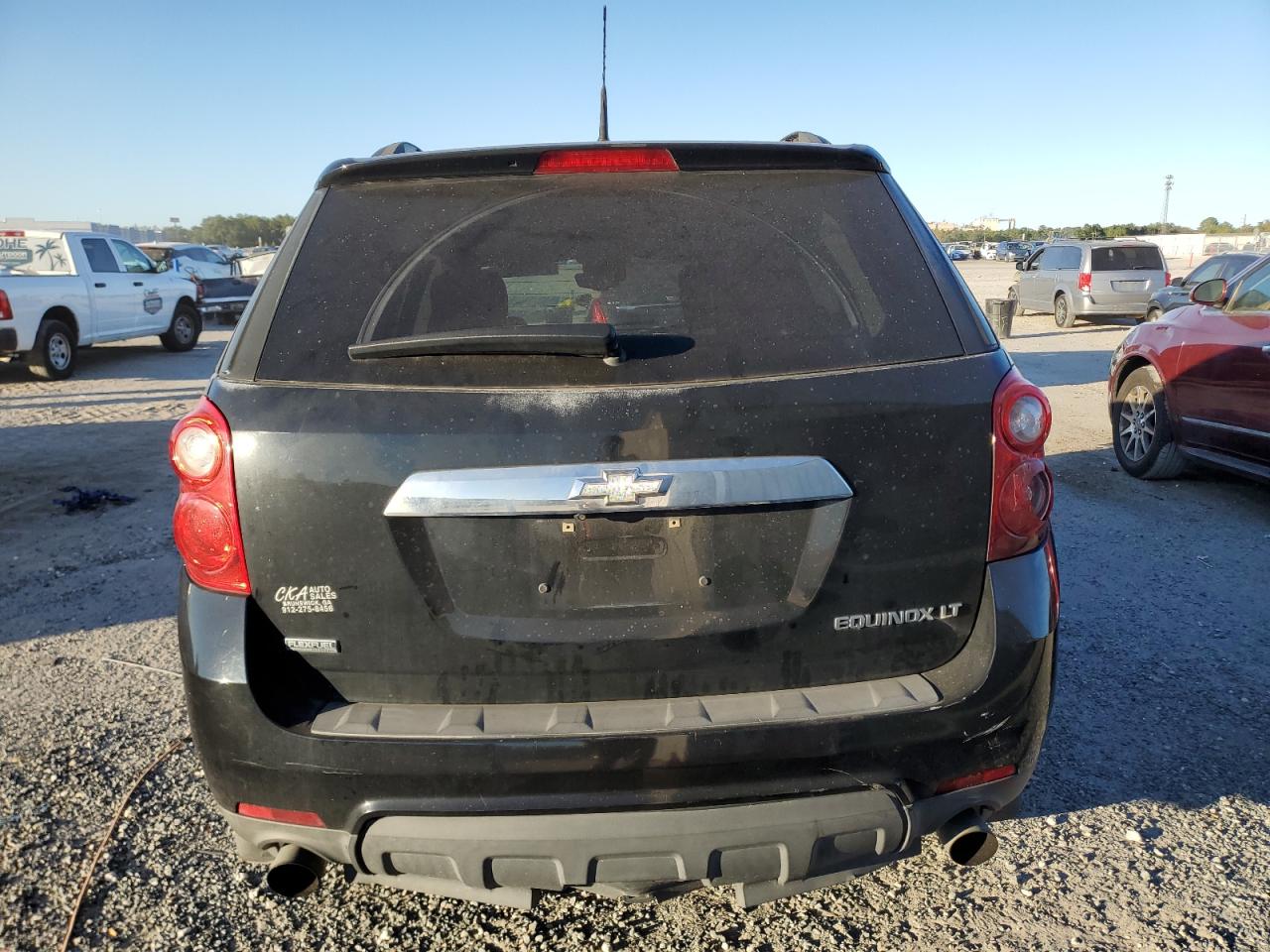 2012 Chevrolet Equinox Lt Black vin: 2GNFLPE5XC6206637