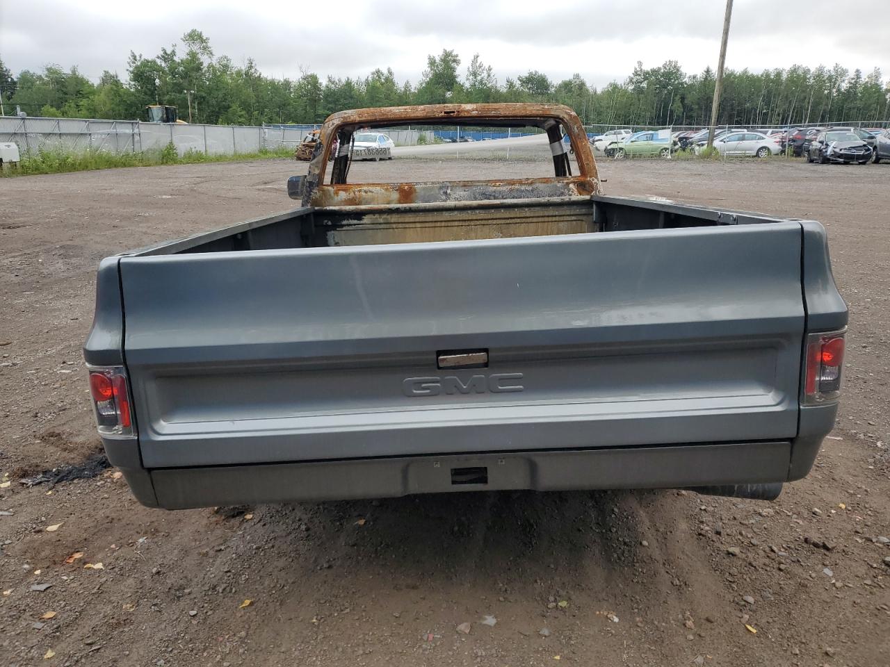 1985 Gmc C1500 Gray vin: 2GTDC14H0F1508173