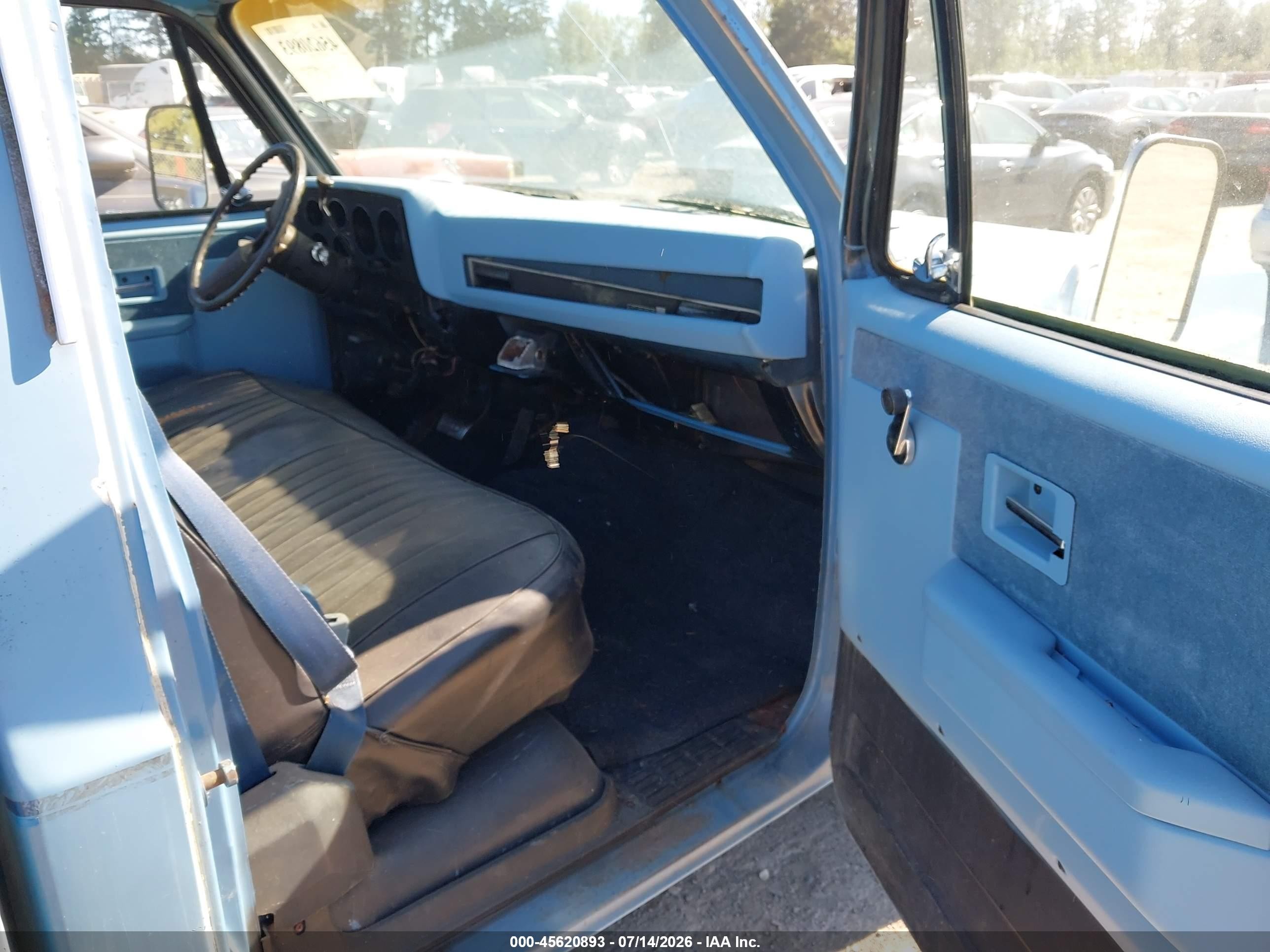 1985 Gmc C1500   Turquoise vin: 2GTDC14H0F1517665