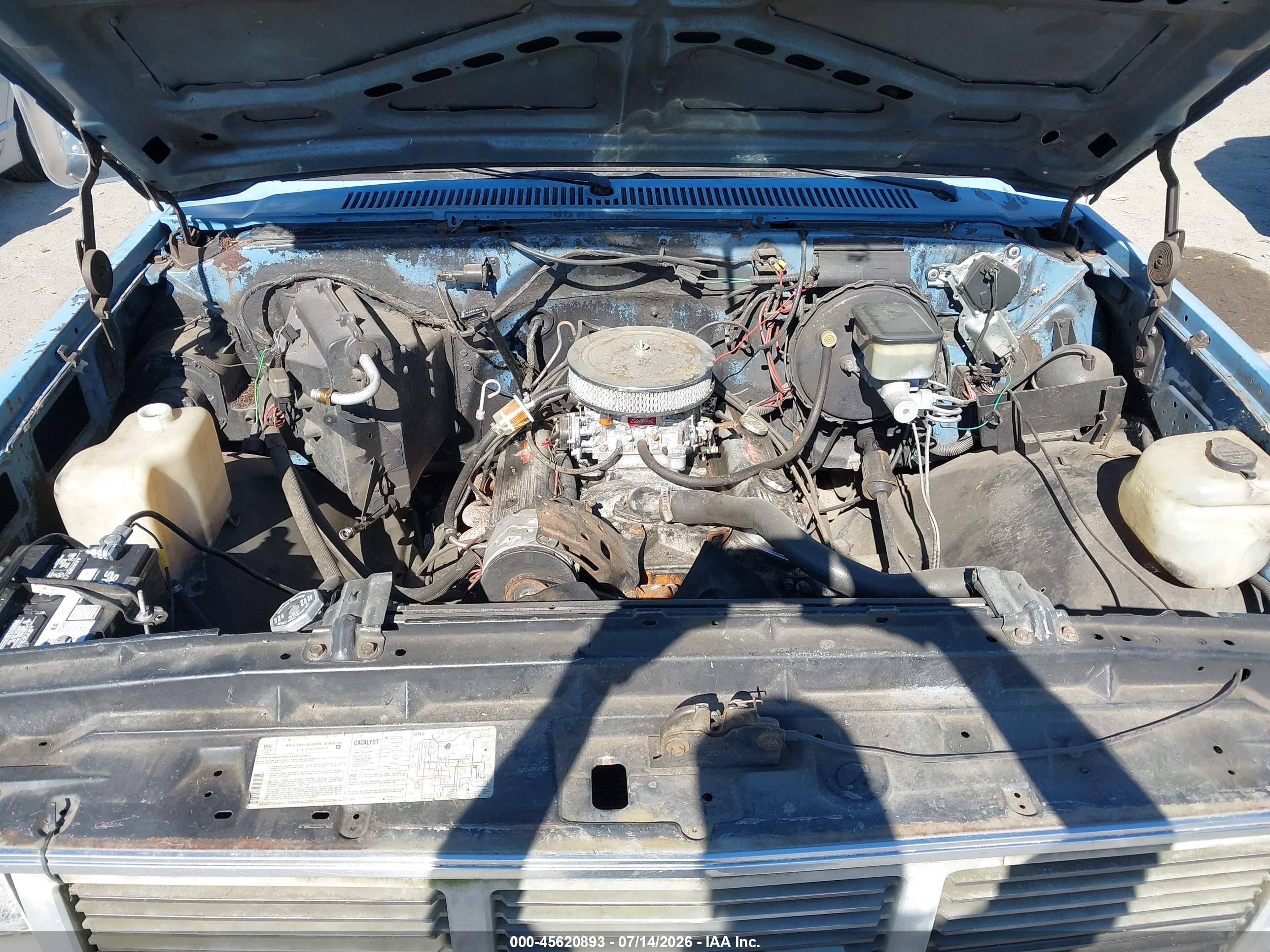 1985 Gmc C1500   Turquoise vin: 2GTDC14H0F1517665