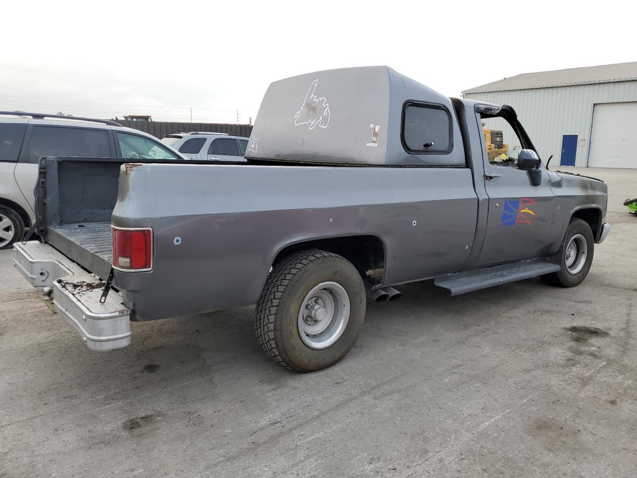 1986 Gmc C1500 Gray vin: 2GTDC14H1G1532144