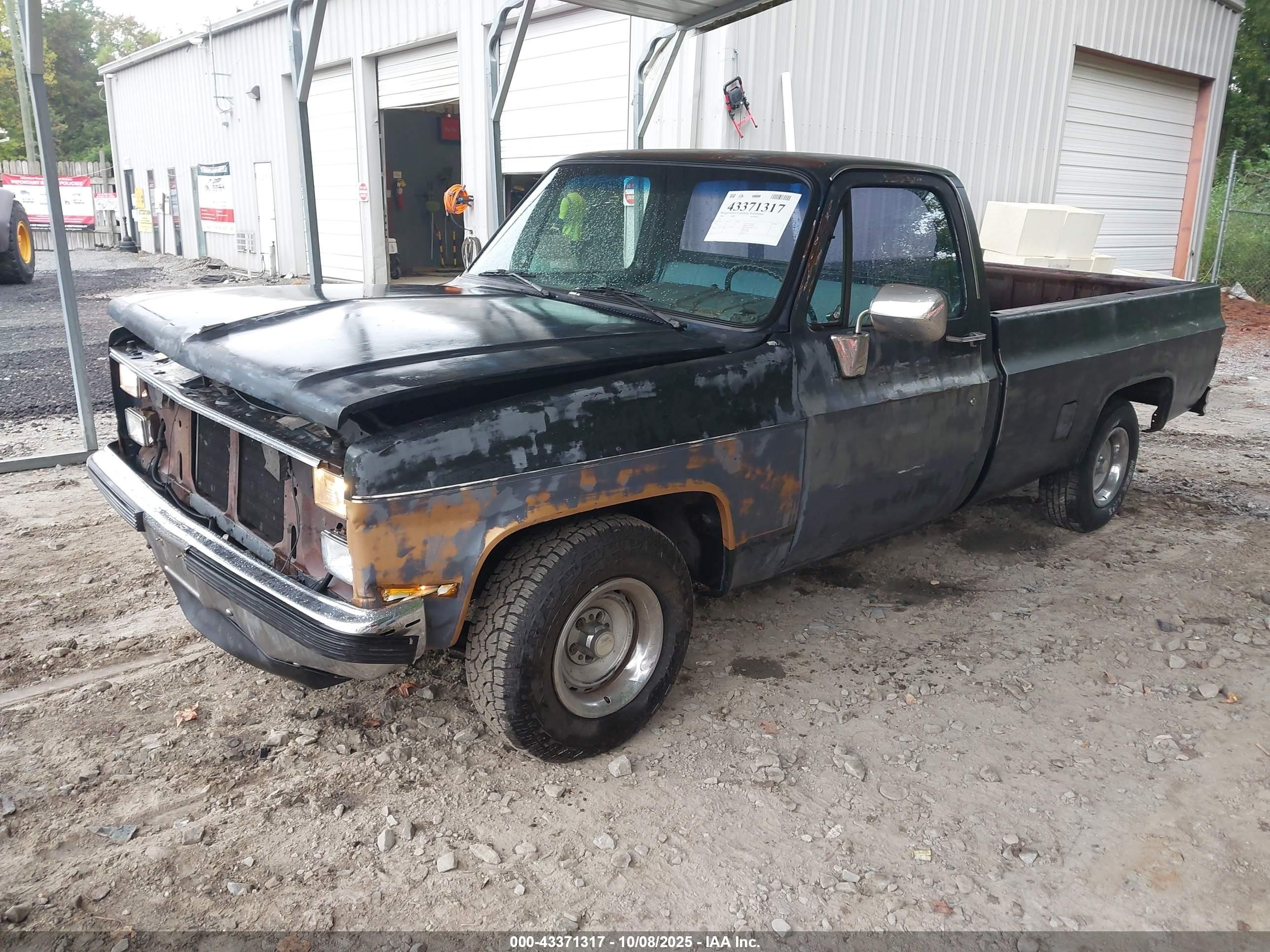 1986 Gmc C1500   Gray vin: 2GTDC14H8G1502090