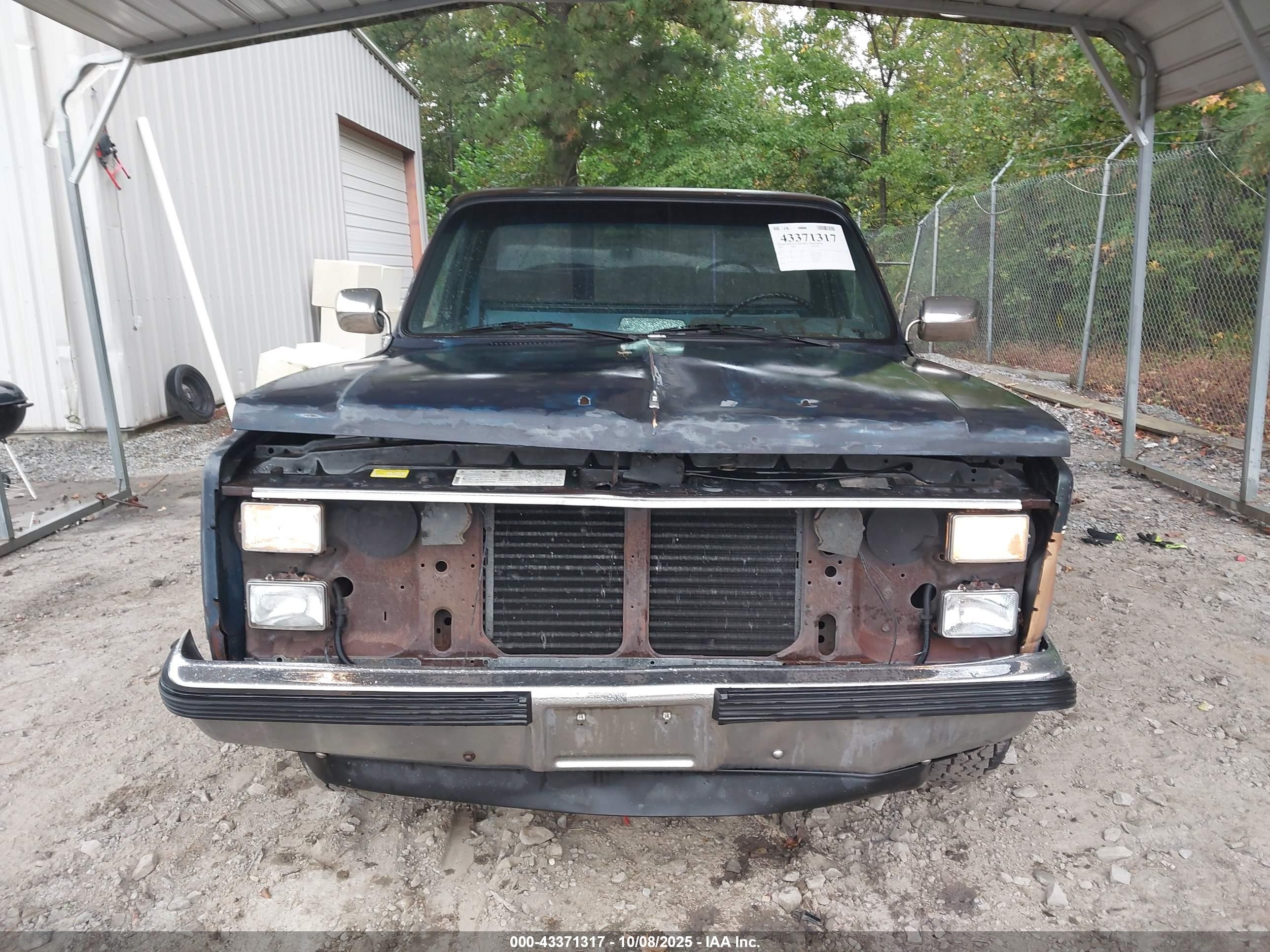 1986 Gmc C1500   Gray vin: 2GTDC14H8G1502090