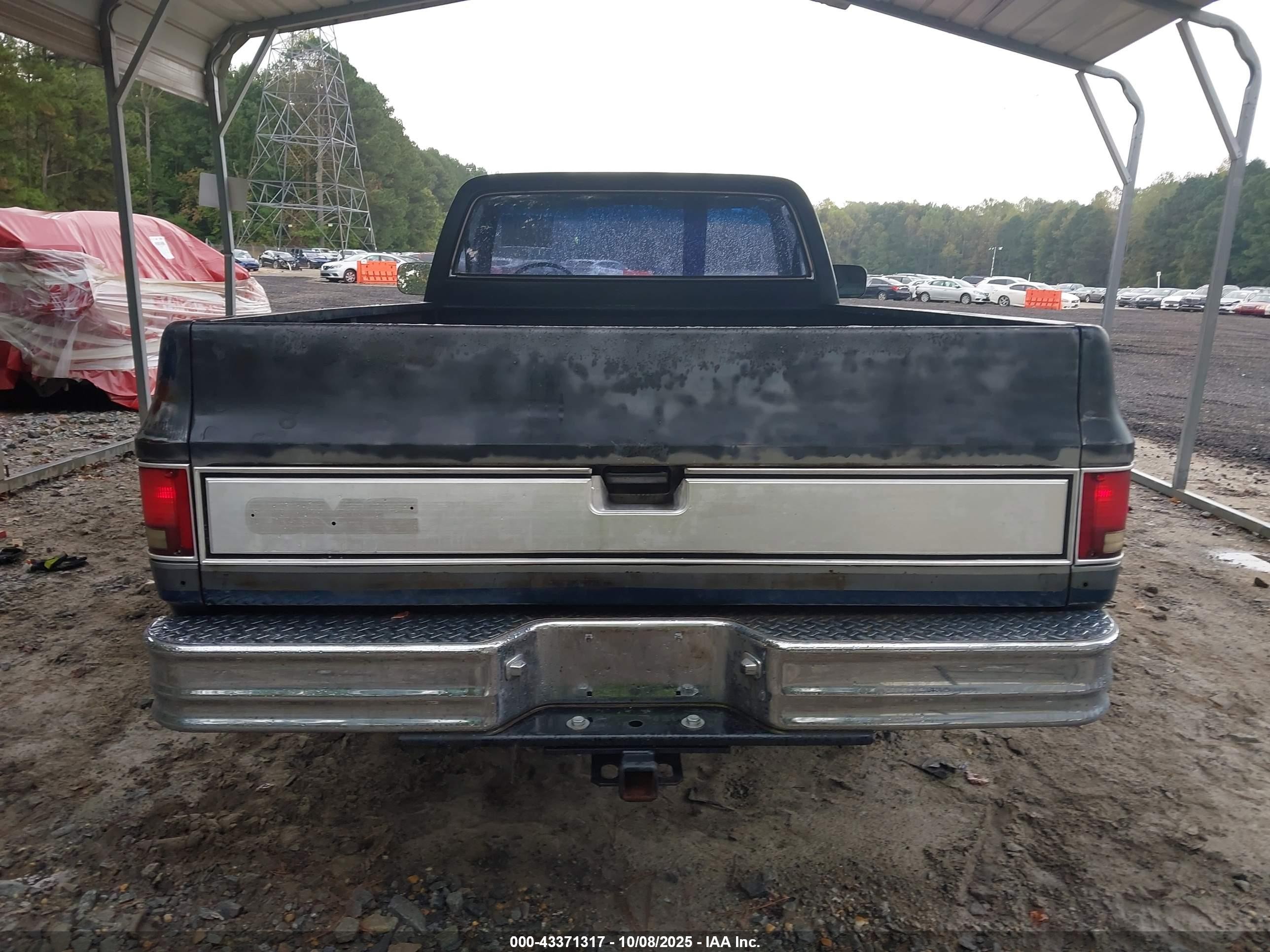 1986 Gmc C1500   Gray vin: 2GTDC14H8G1502090