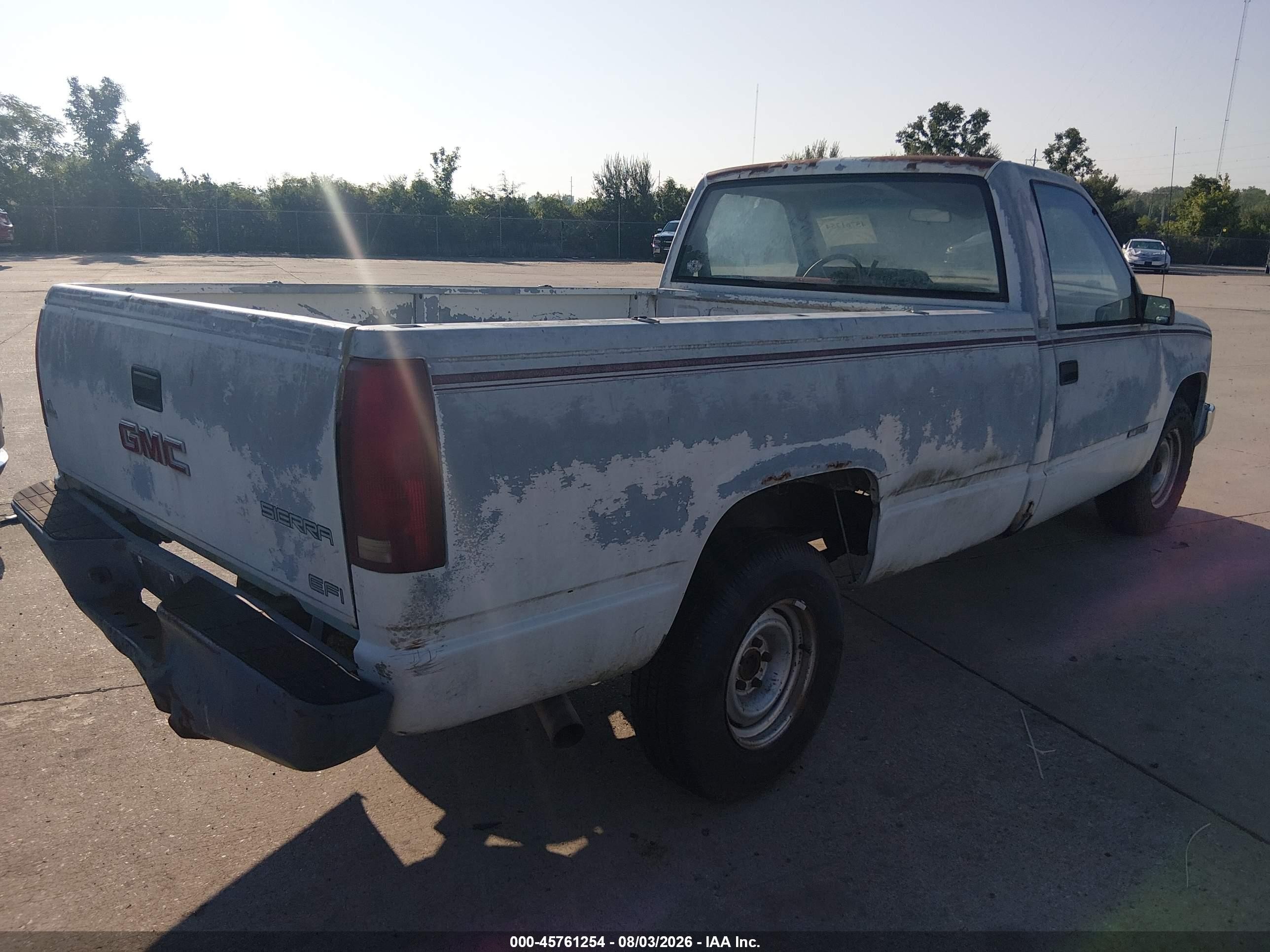 1988 Gmc Gmt-400 C1500 White vin: 2GTDC14K2J1531586