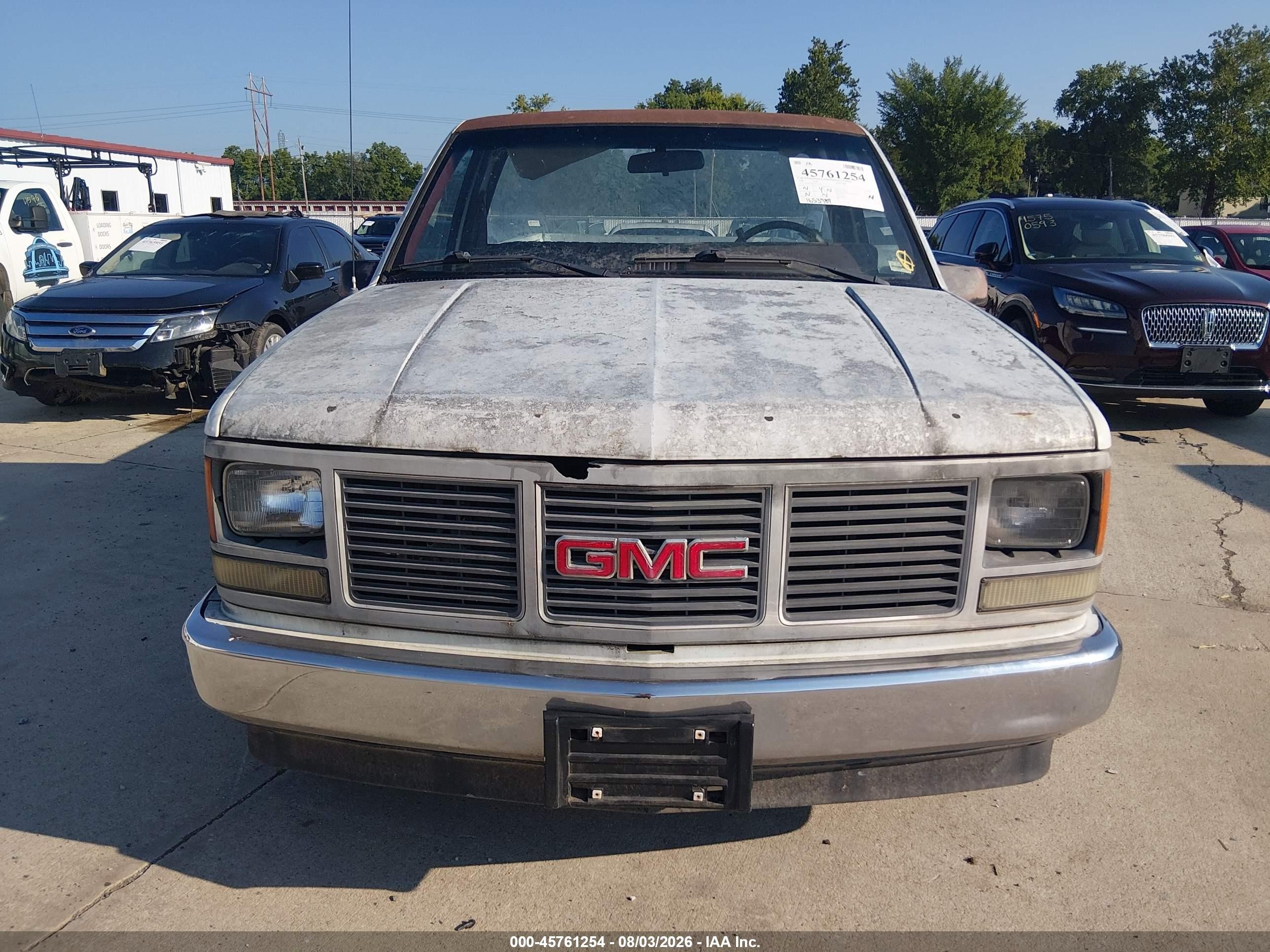 1988 Gmc Gmt-400 C1500 White vin: 2GTDC14K2J1531586