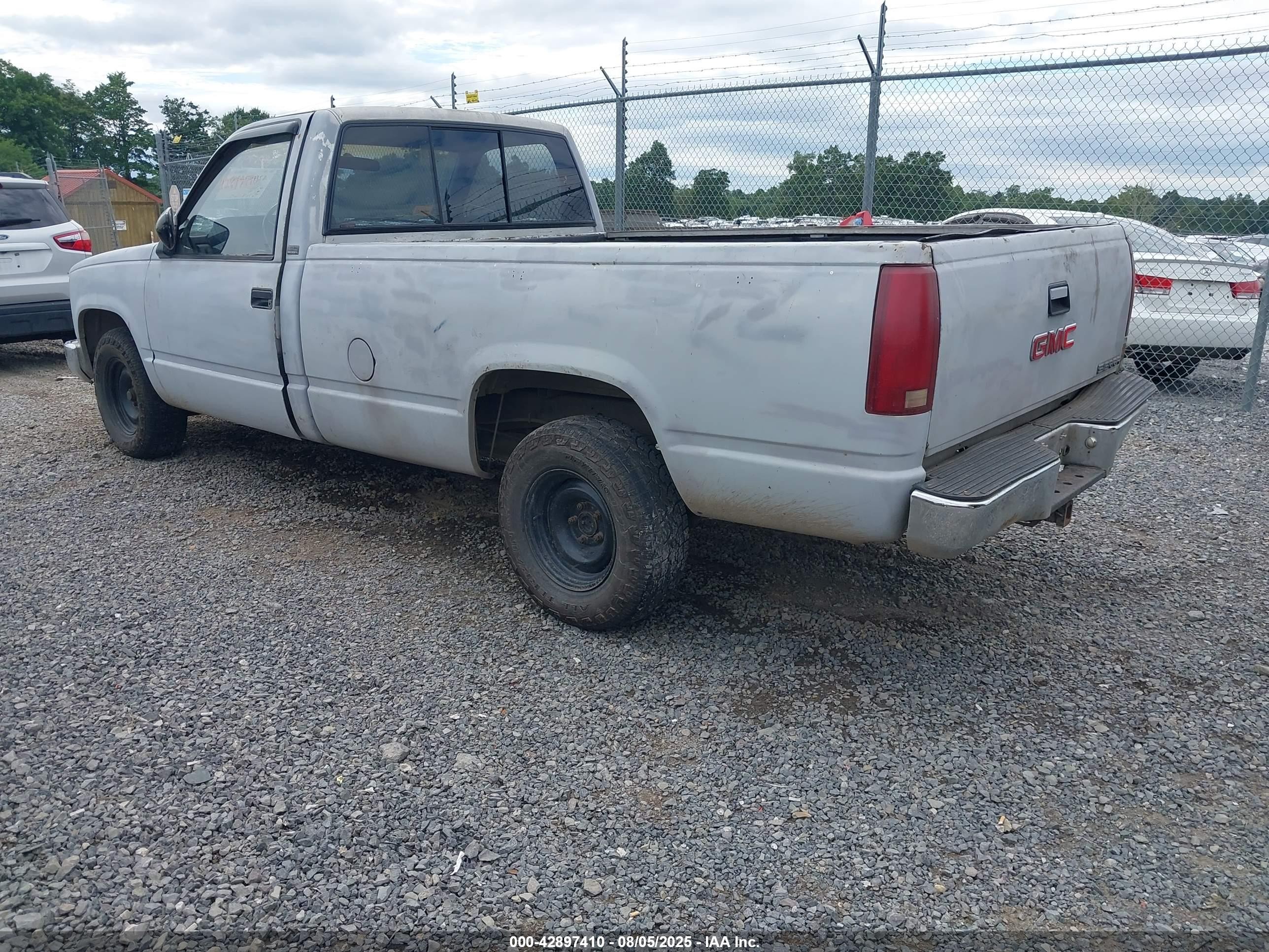 1989 Gmc Sierra C1500 Gray vin: 2GTDC14Z6K1567148
