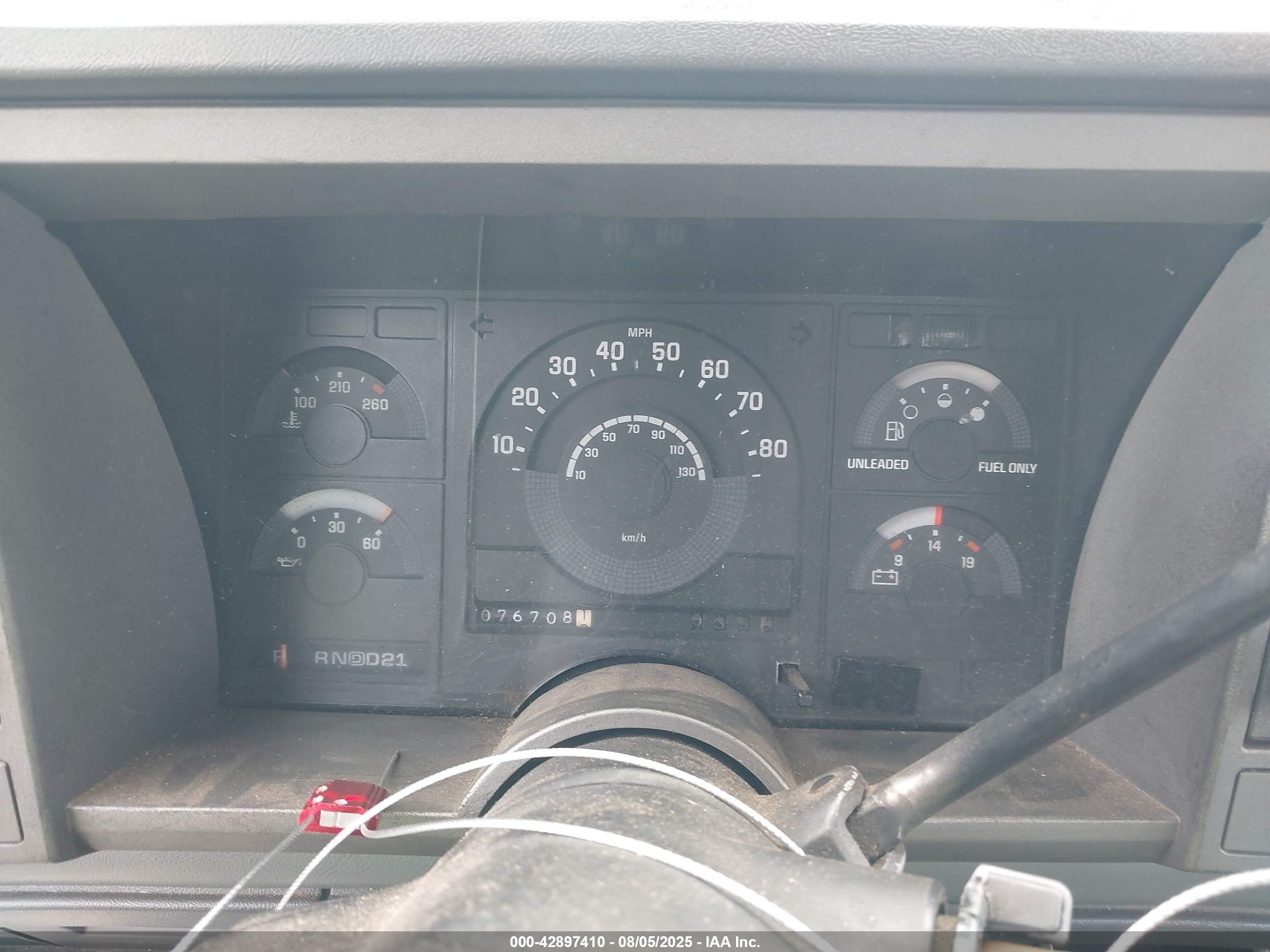 1989 Gmc Sierra C1500 Gray vin: 2GTDC14Z6K1567148