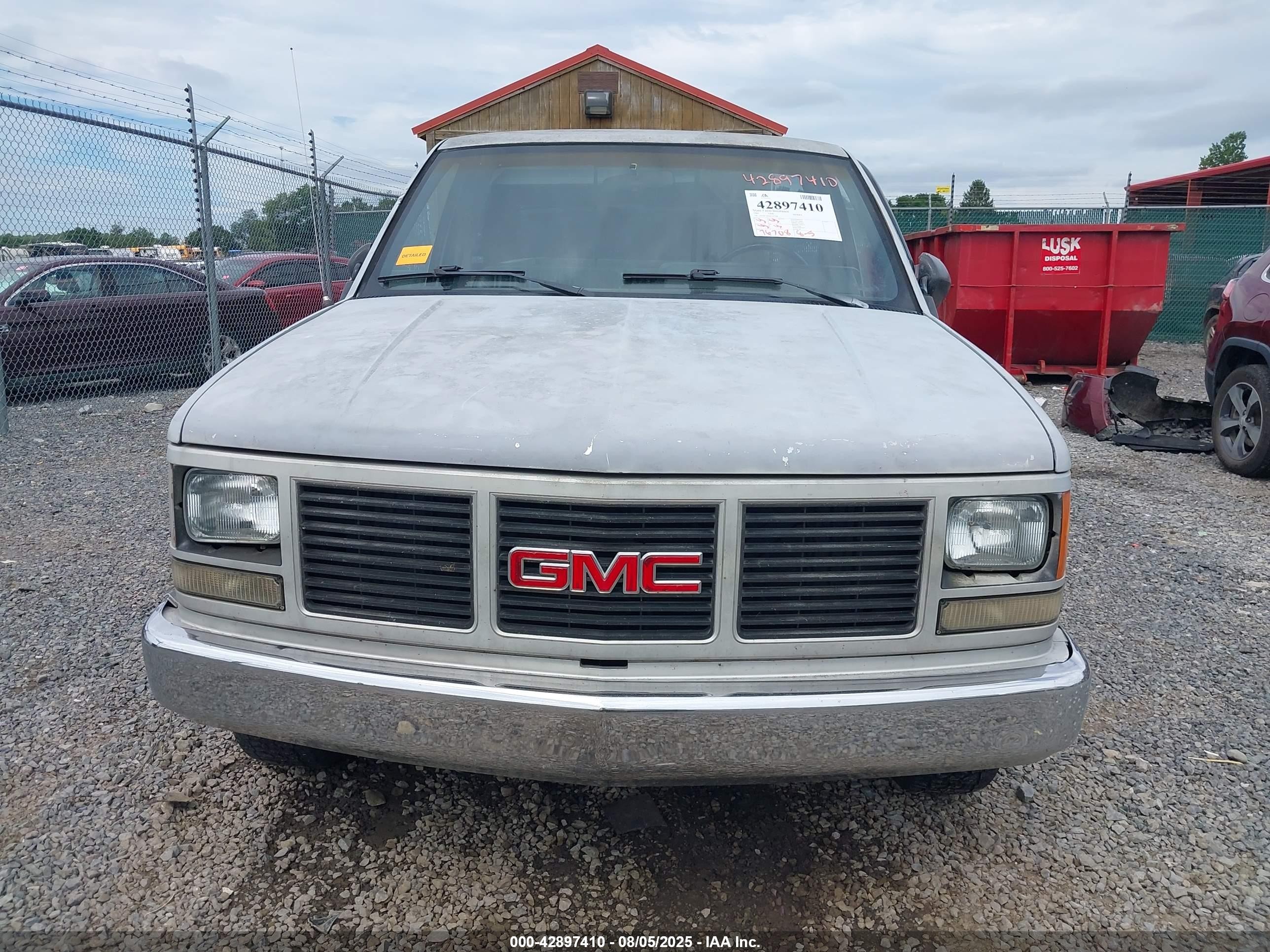 1989 Gmc Sierra C1500 Gray vin: 2GTDC14Z6K1567148