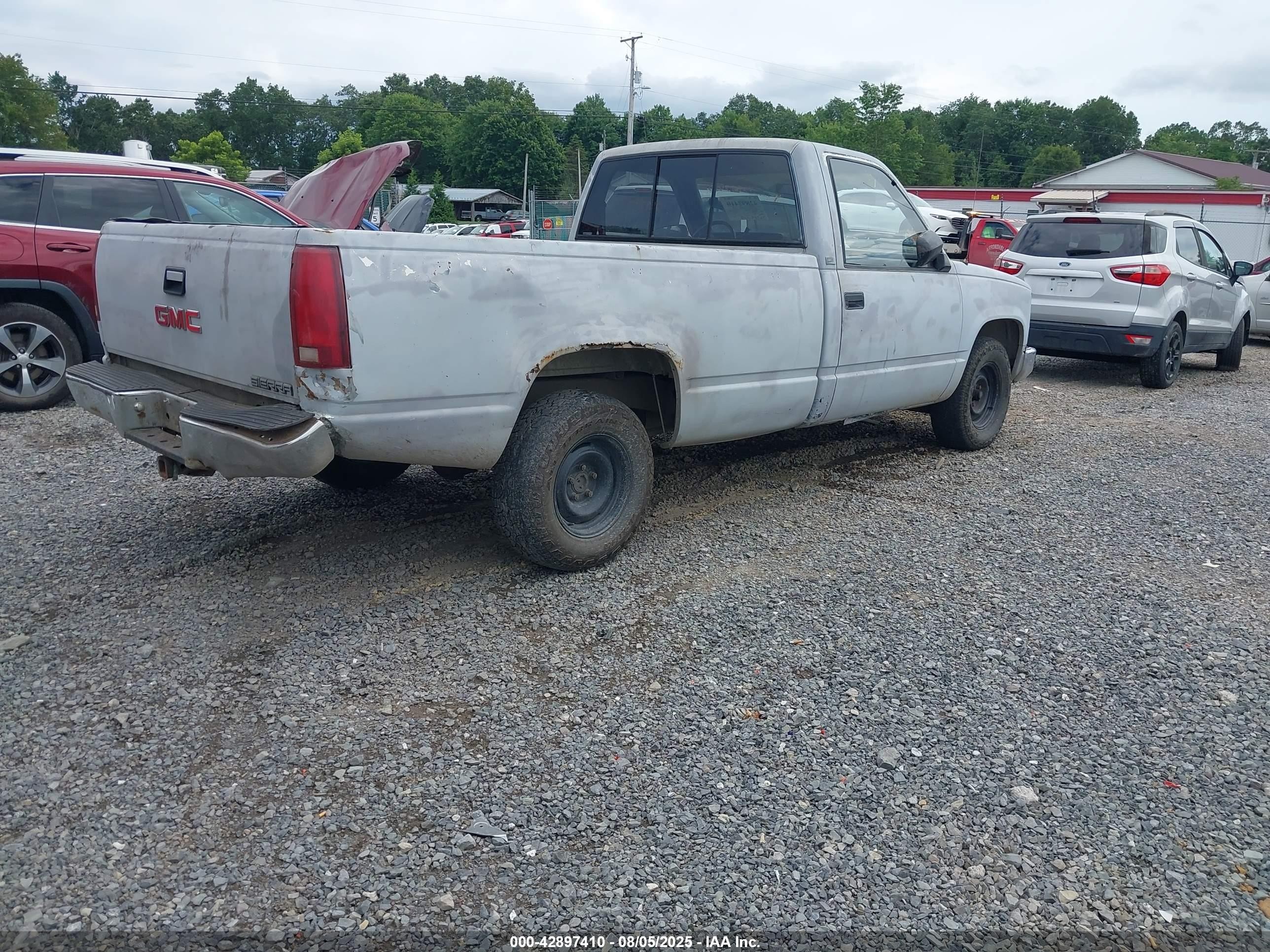 1989 Gmc Sierra C1500 Gray vin: 2GTDC14Z6K1567148