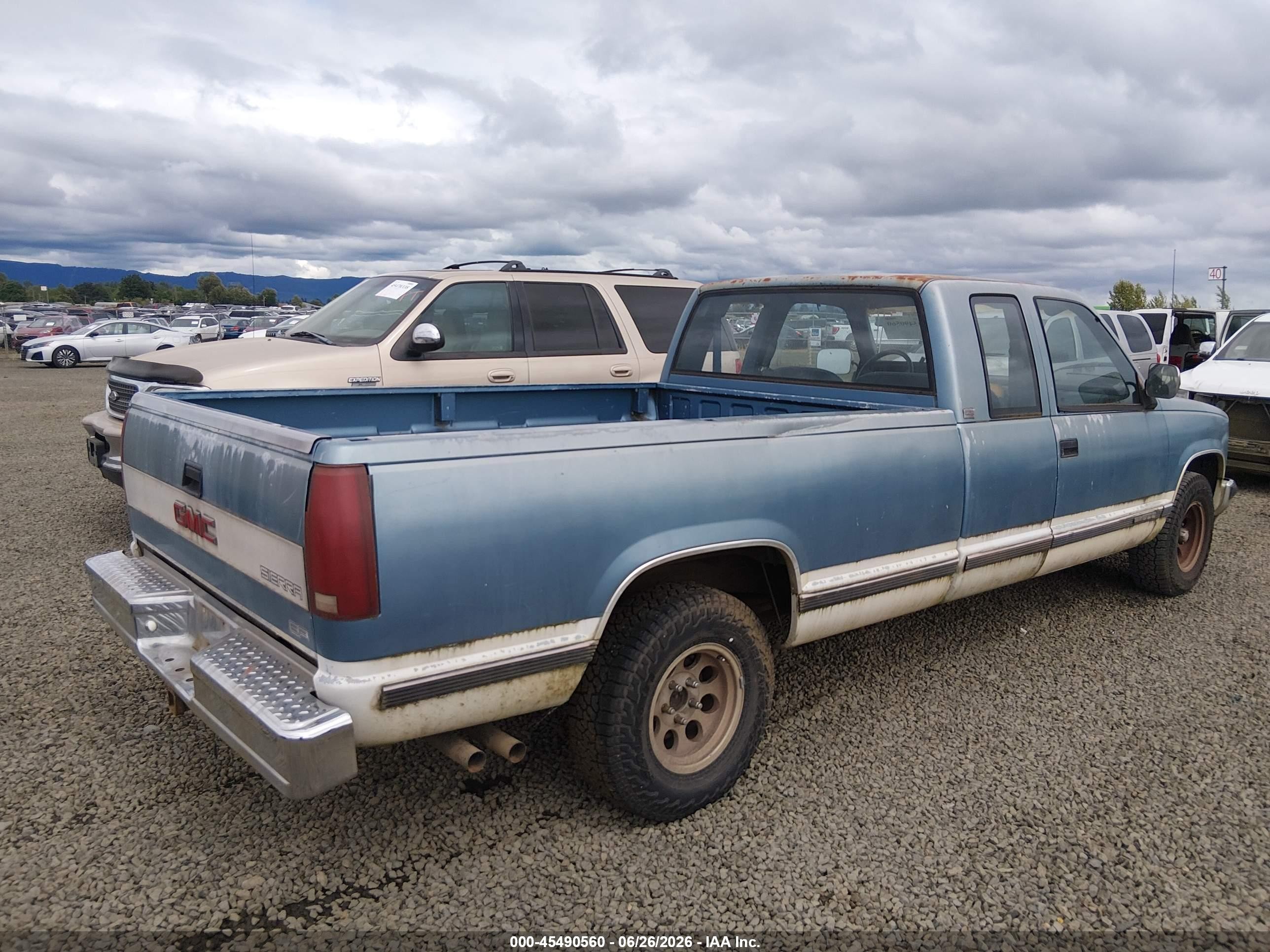 1988 Gmc Gmt-400 C1500 Blue vin: 2GTDC19K4J1524146