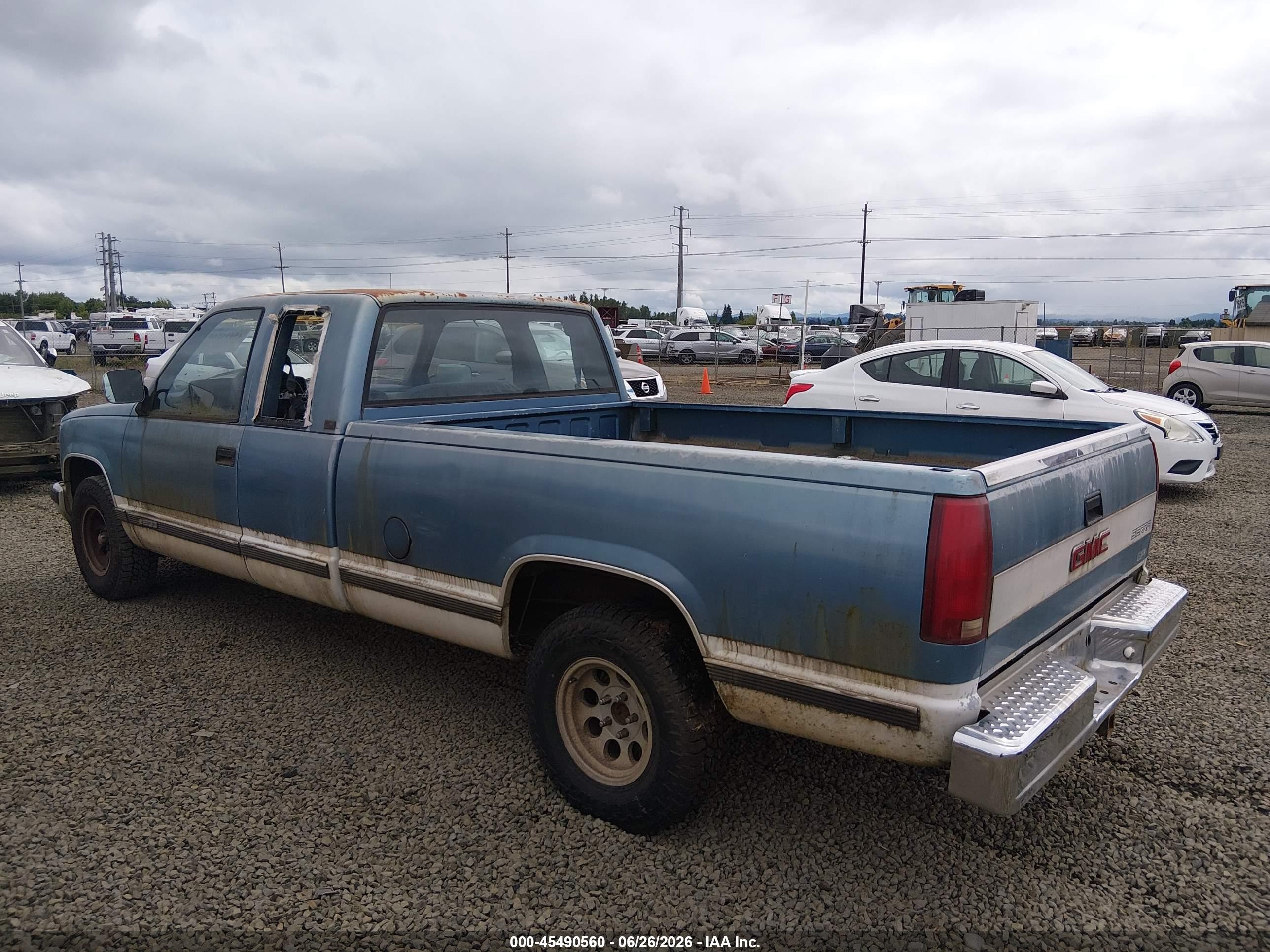 1988 Gmc Gmt-400 C1500 Blue vin: 2GTDC19K4J1524146