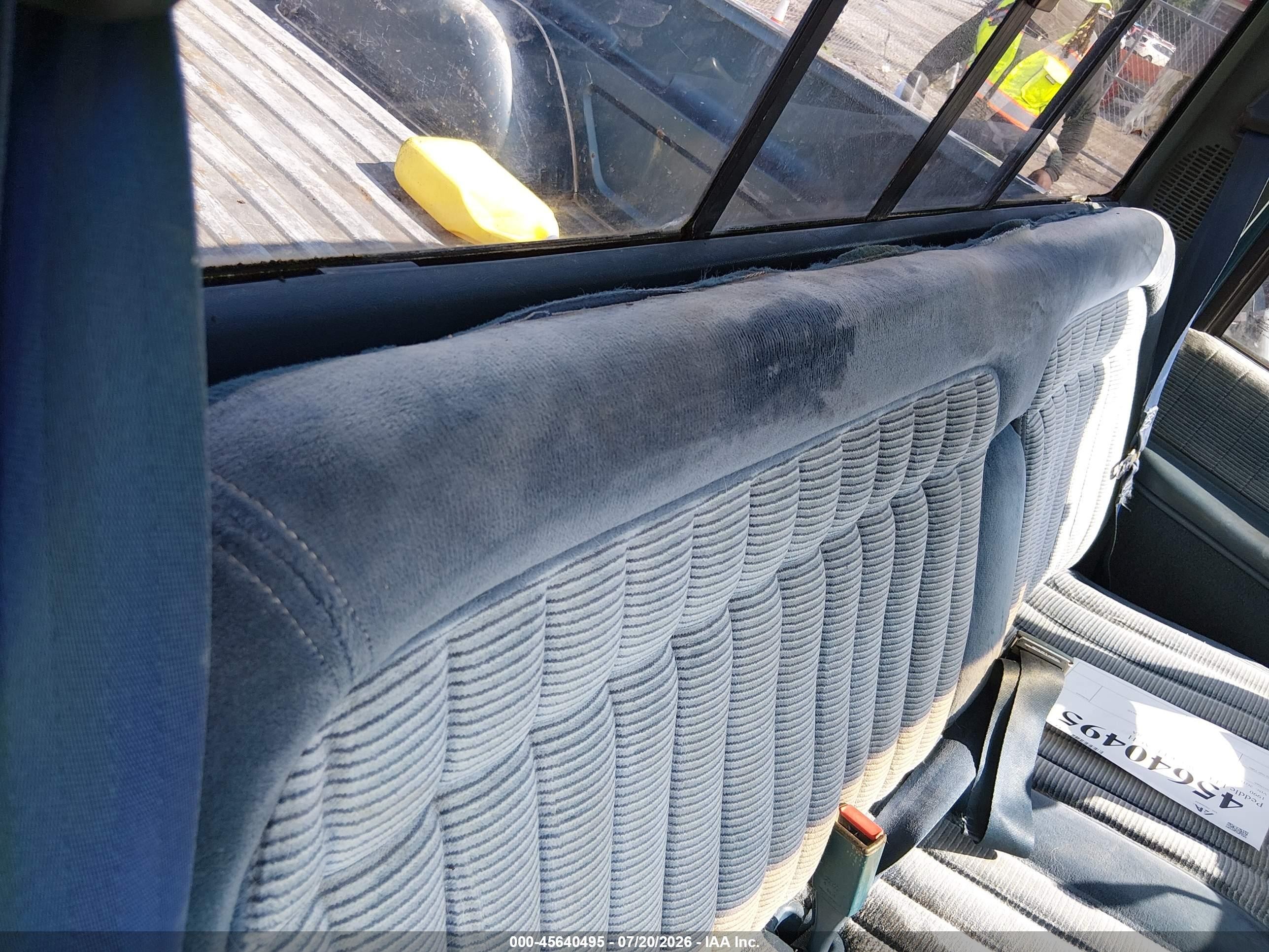 1990 Gmc Sierra K1500 Blue vin: 2GTDK14K7L1531203