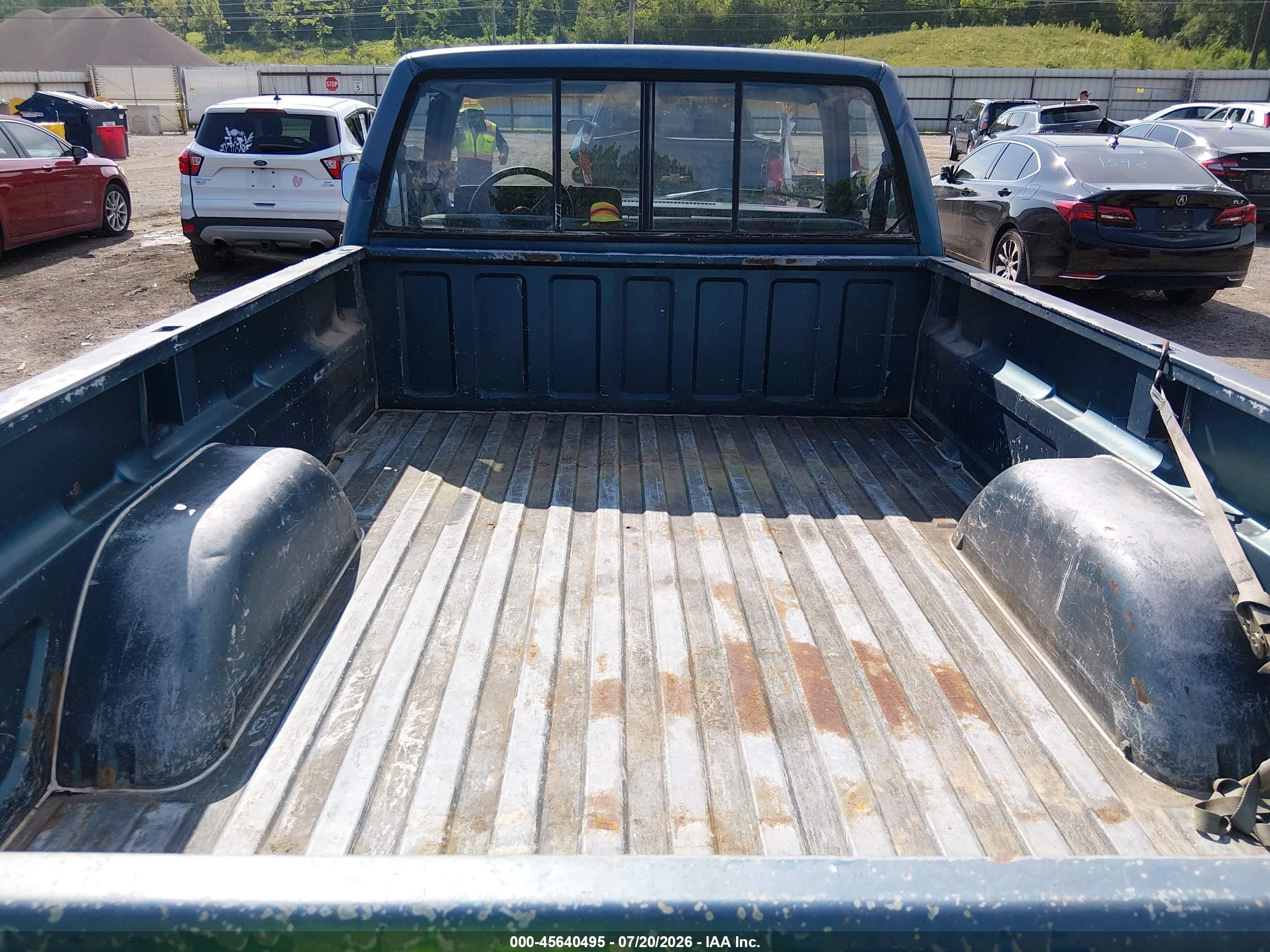 1990 Gmc Sierra K1500 Blue vin: 2GTDK14K7L1531203