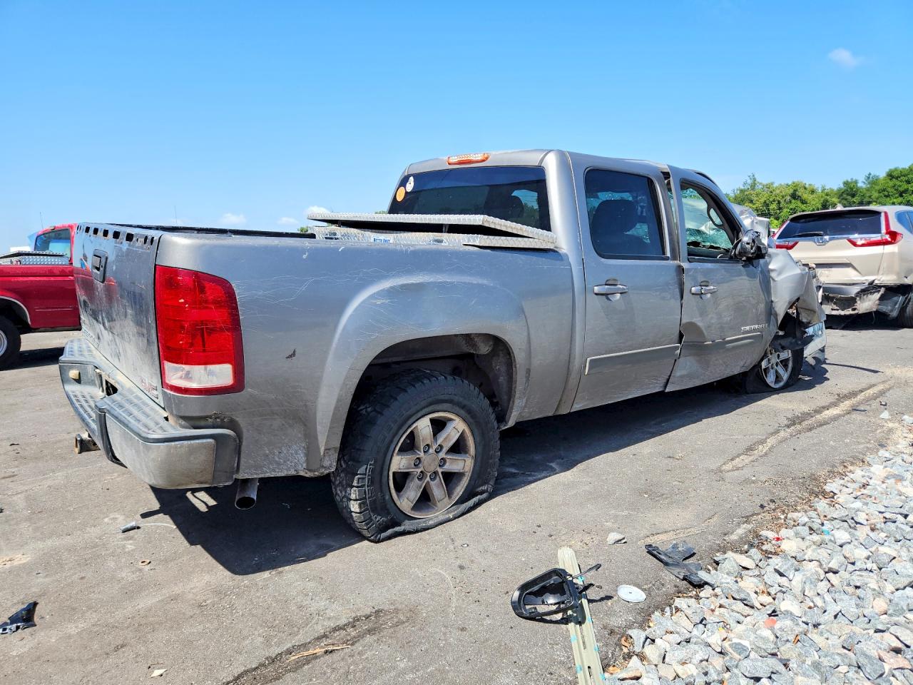 2008 Gmc Sierra C1500 Gray vin: 2GTEC130681178204