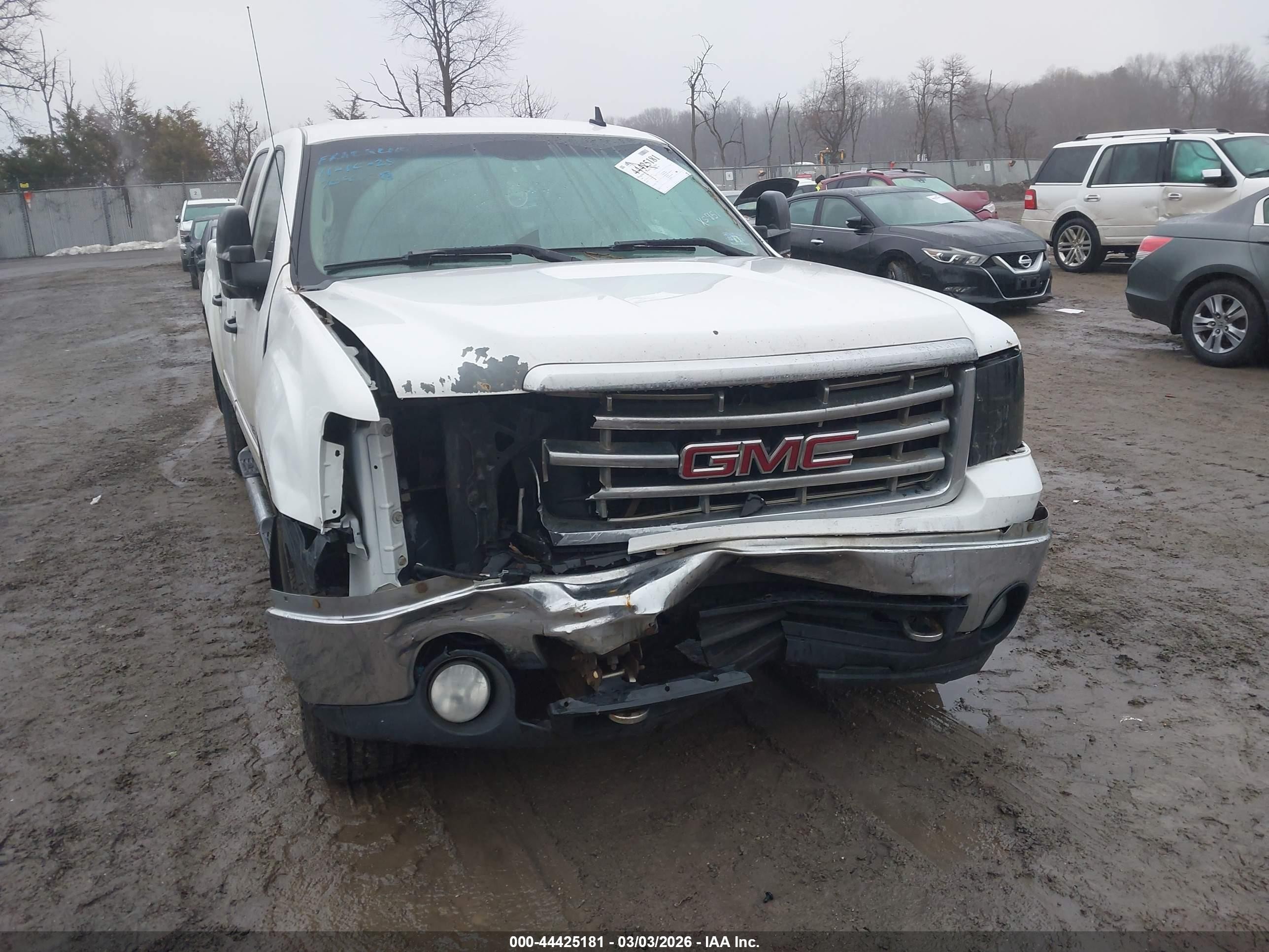 2007 Gmc Sierra 1500 Sl White vin: 2GTEC13C271719239