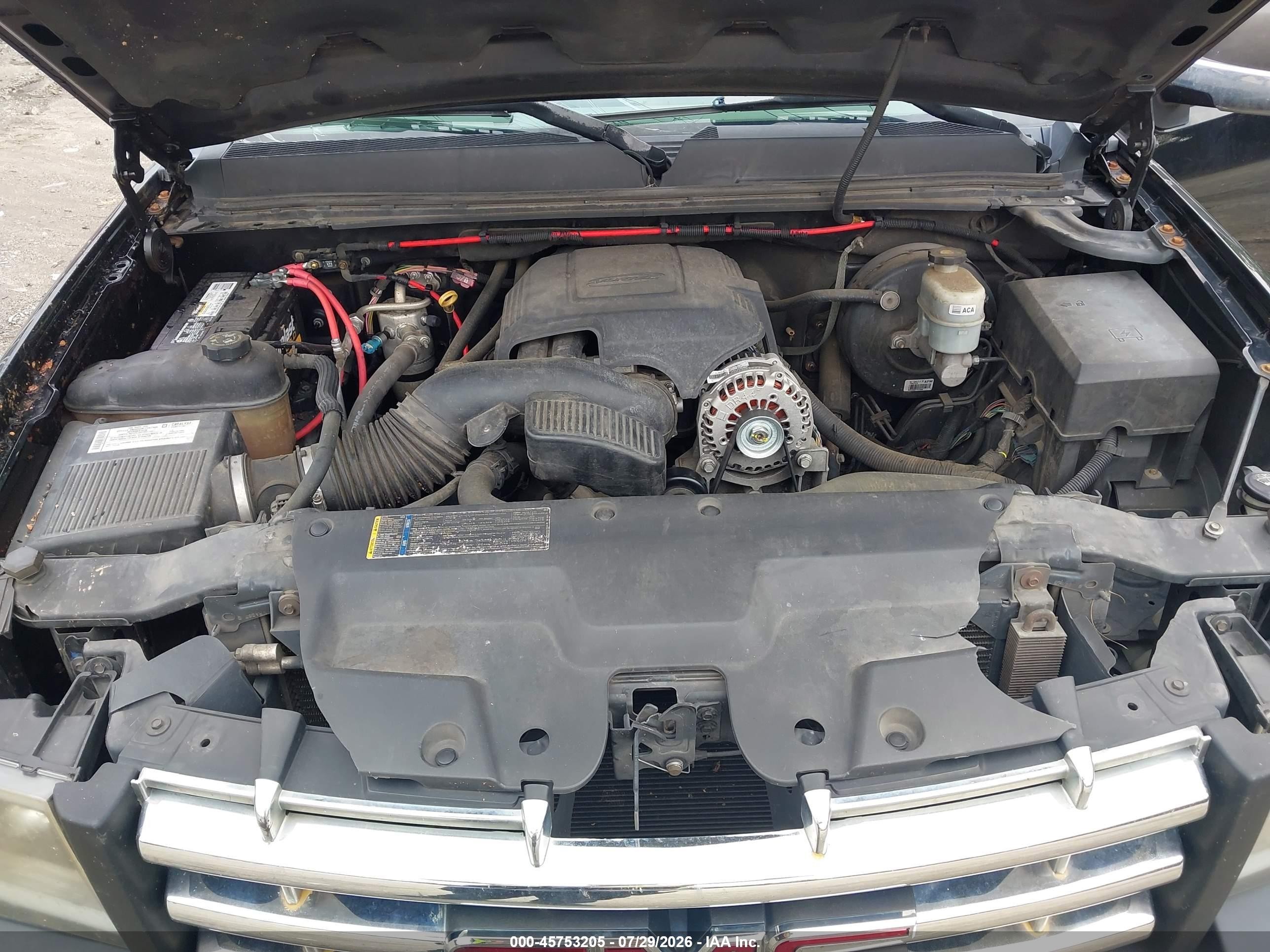 2008 Gmc Sierra 1500 Work Truck Black vin: 2GTEC13C281203089