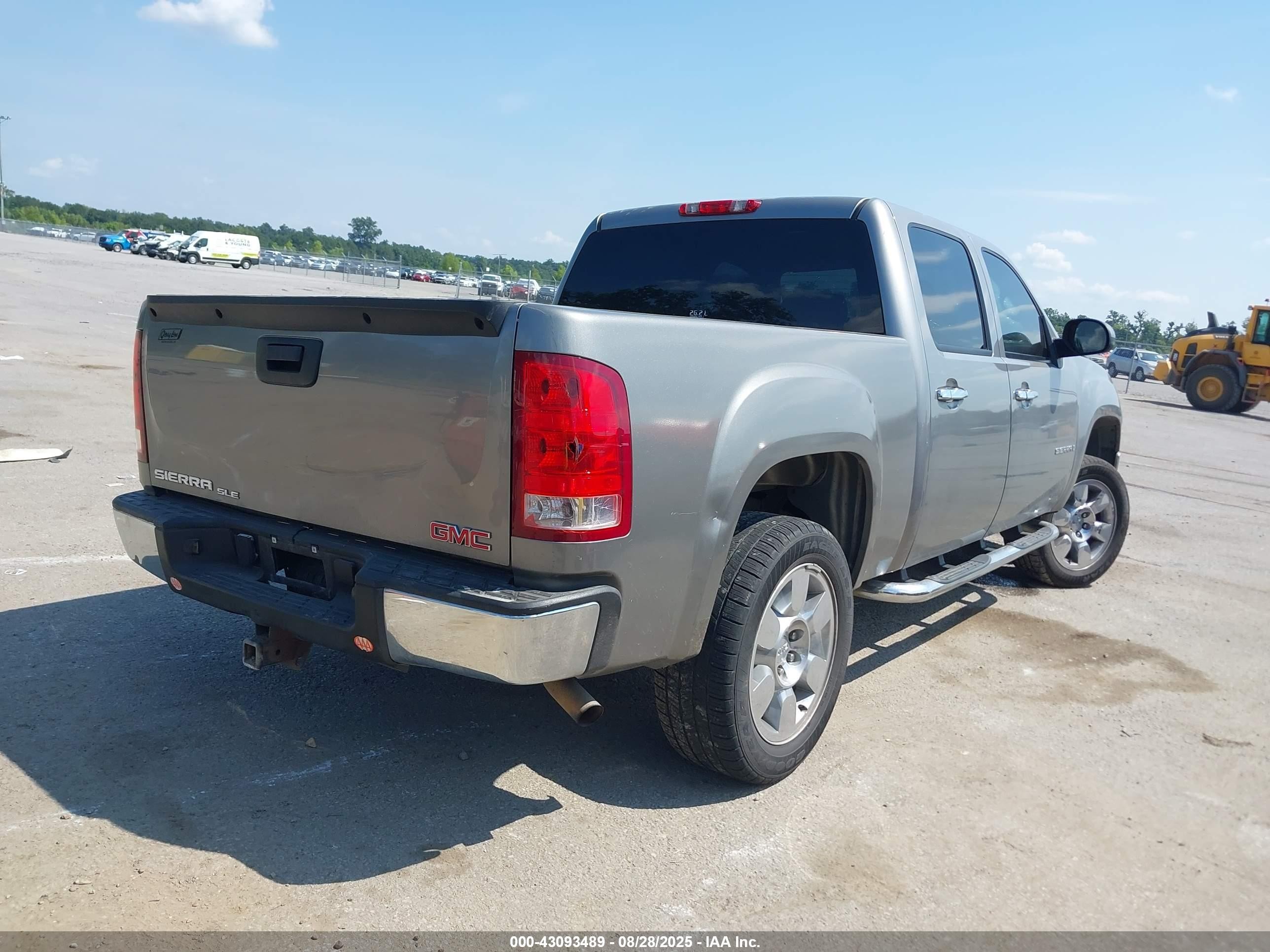 2007 Gmc Sierra 1500 Sle1 Gray vin: 2GTEC13C471565651
