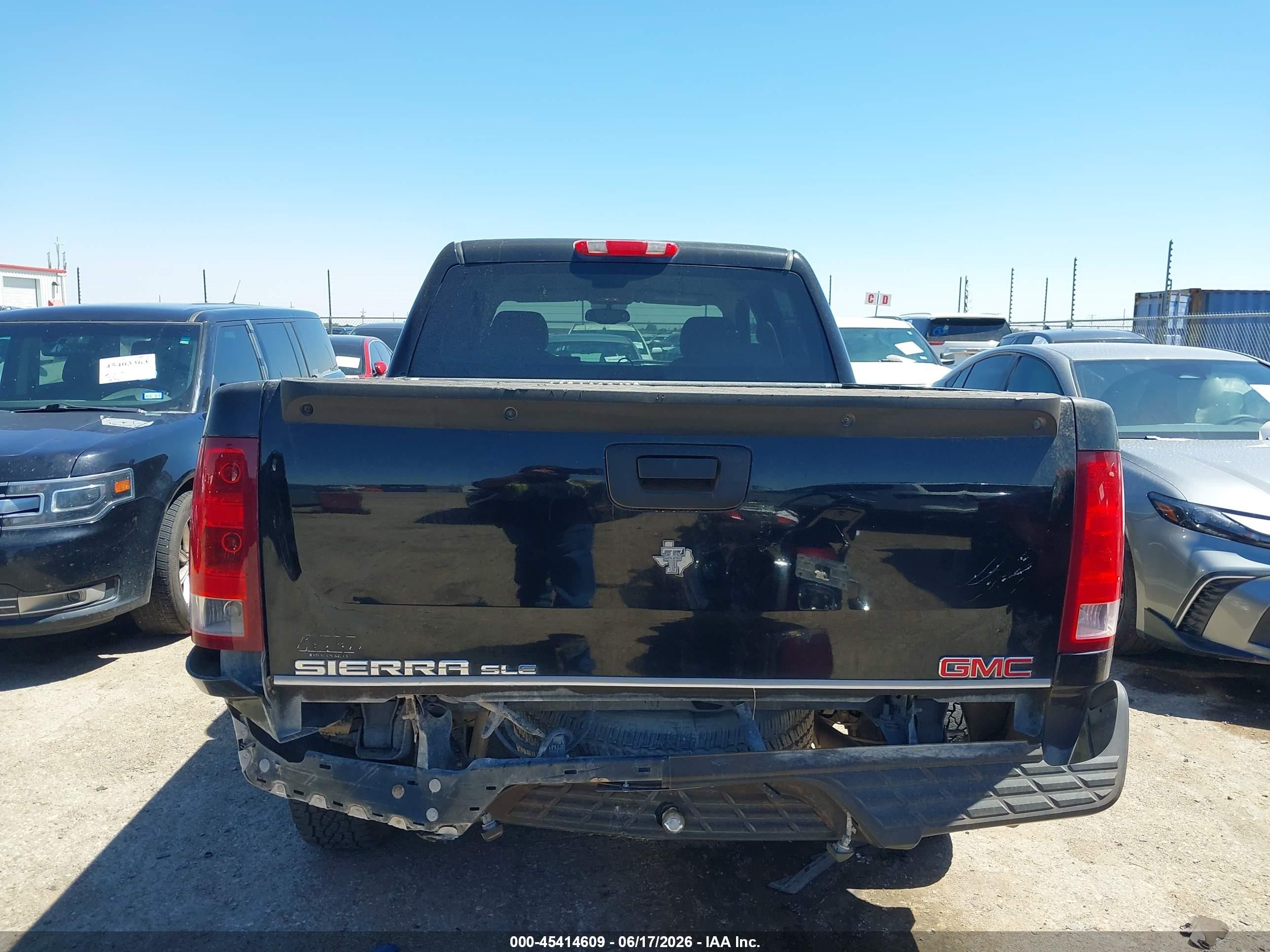 2007 Gmc Sierra 1500 Sle1 Black vin: 2GTEC13C471634421