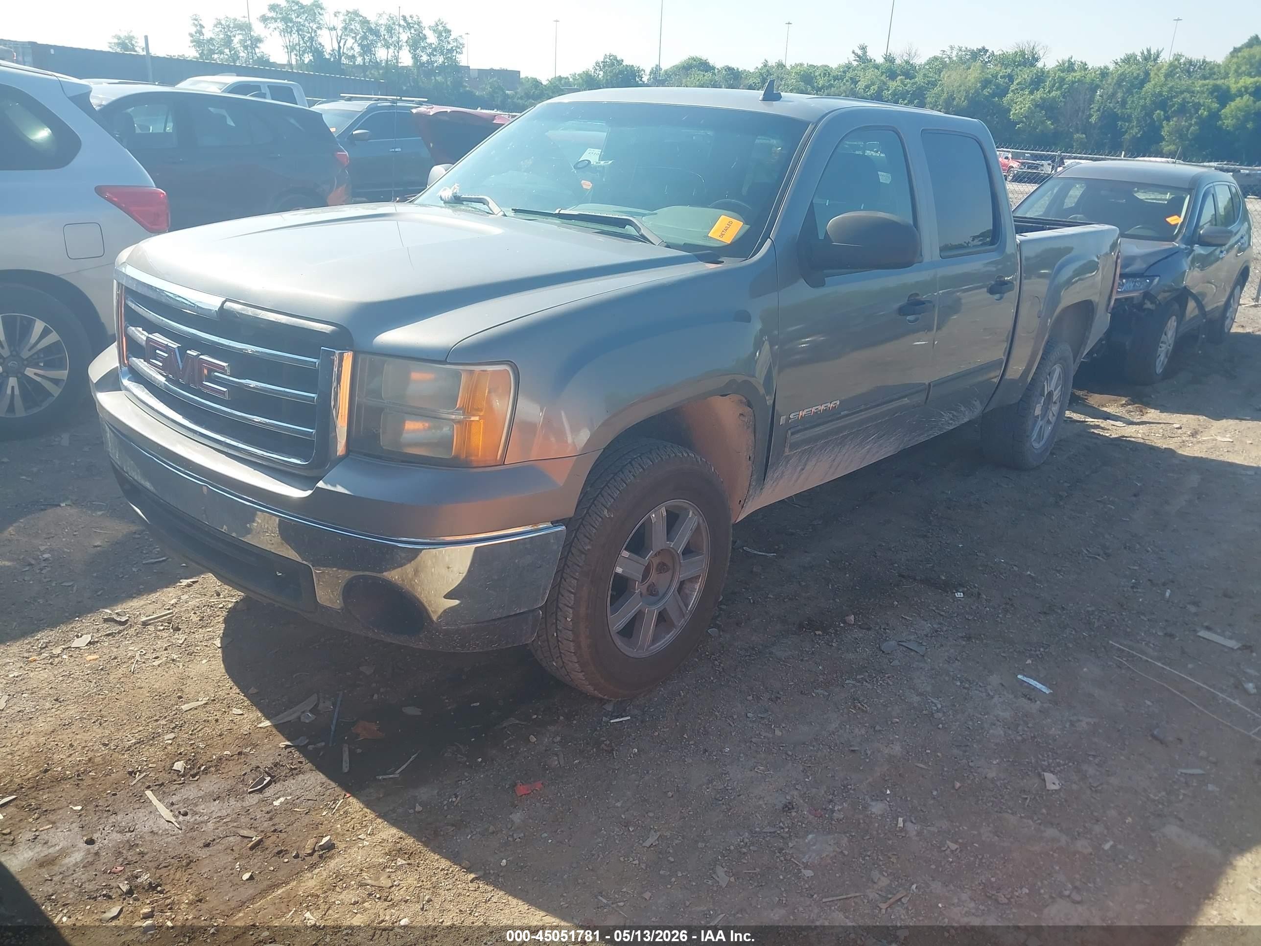 2008 Gmc Sierra 1500 Sl Tan vin: 2GTEC13C481167793