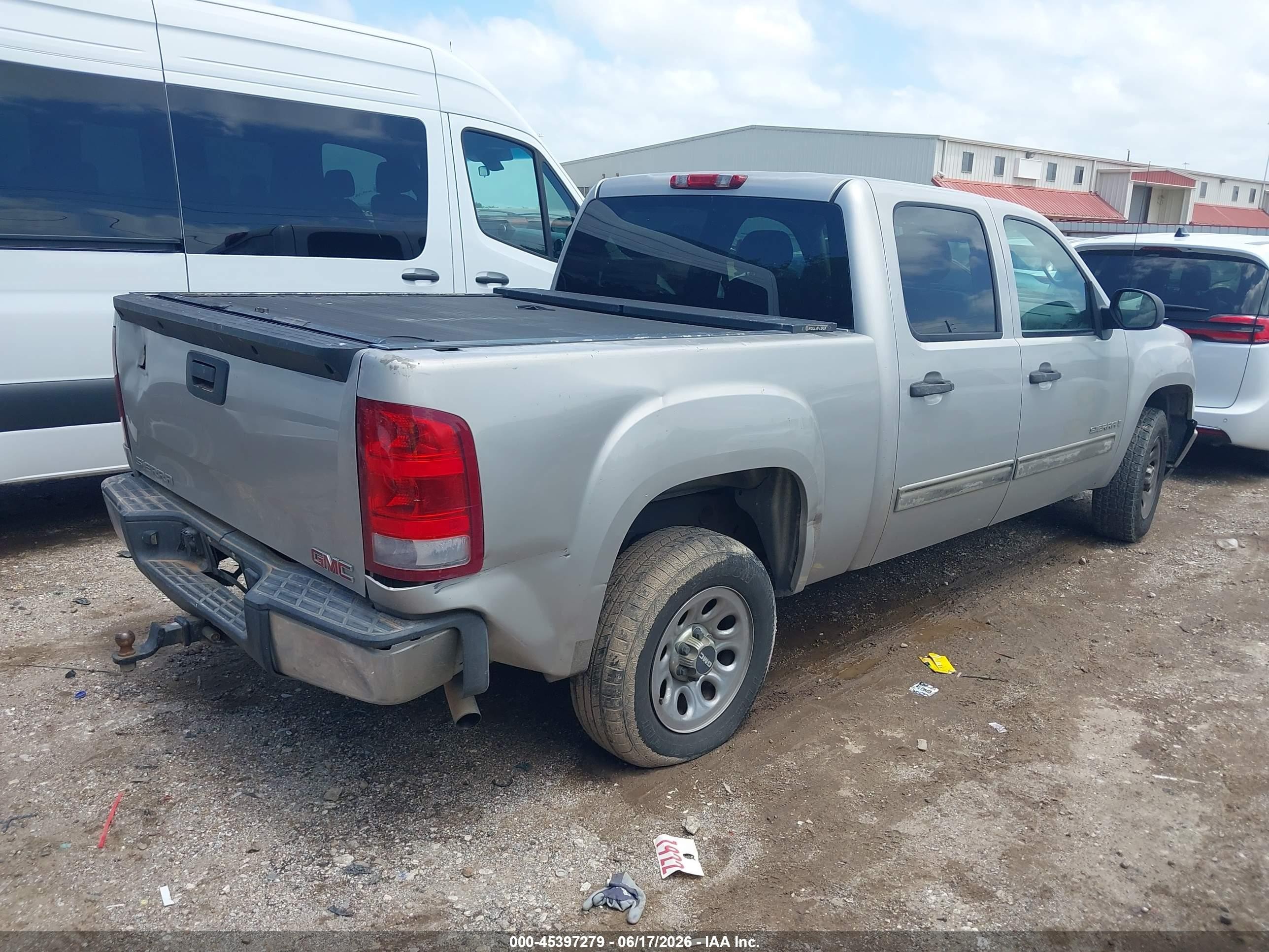 2008 Gmc Sierra 1500 Sl Gray vin: 2GTEC13C581338583
