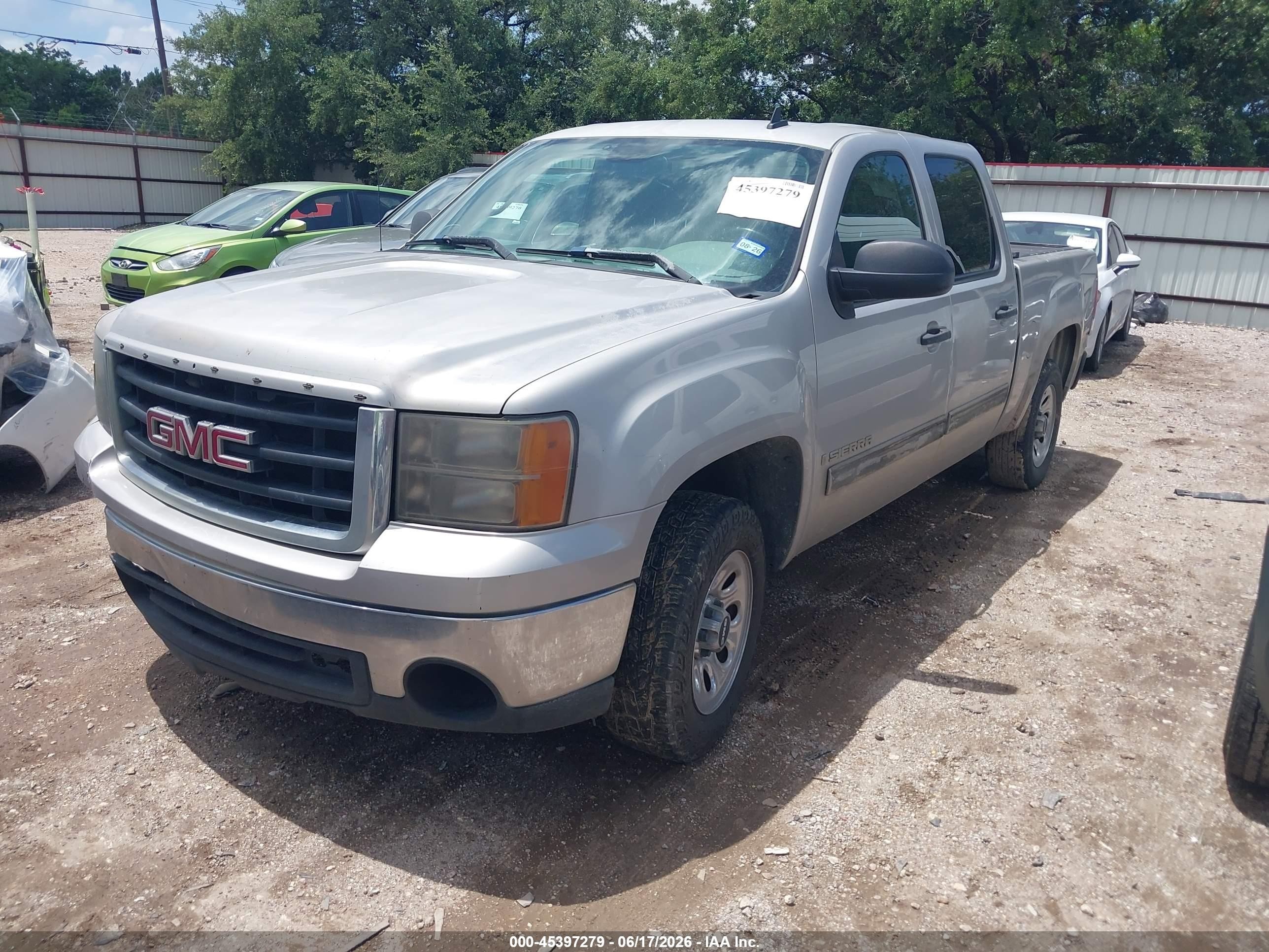 2008 Gmc Sierra 1500 Sl Gray vin: 2GTEC13C581338583