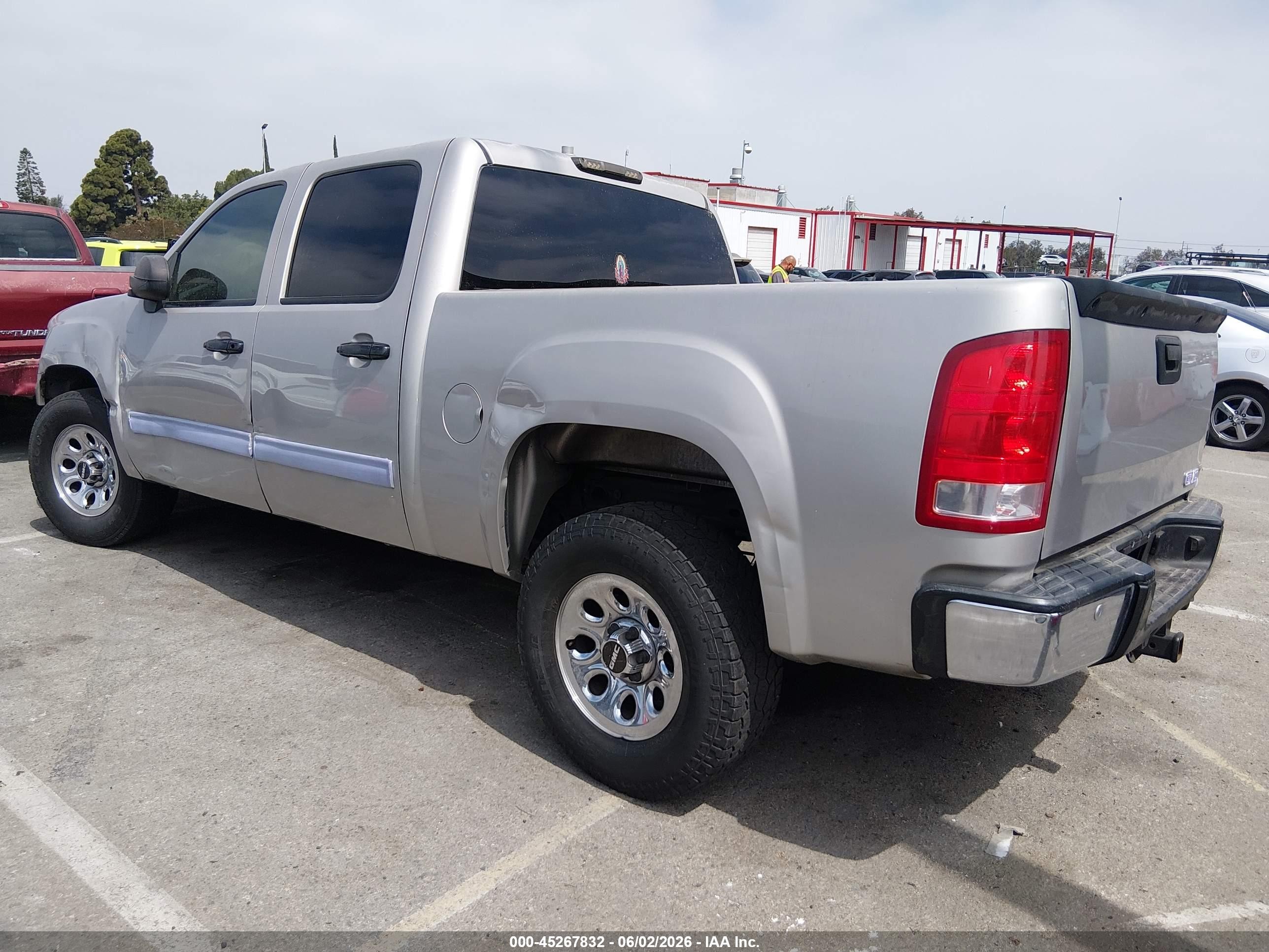 2007 Gmc Sierra 1500 Sle1 Silver vin: 2GTEC13C771555020