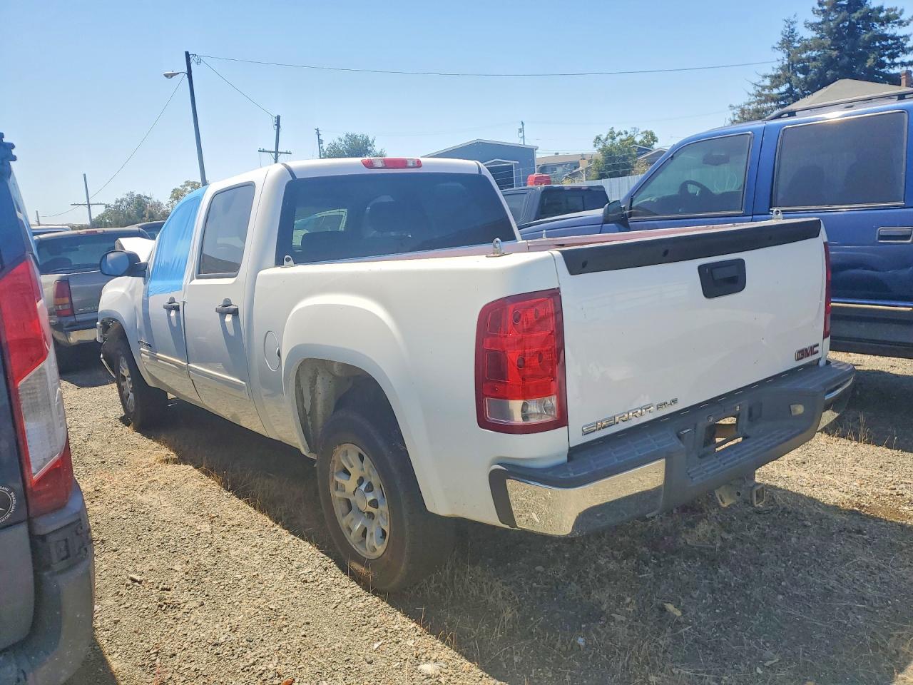 2007 Gmc New Sierra C1500 White vin: 2GTEC13C871516419
