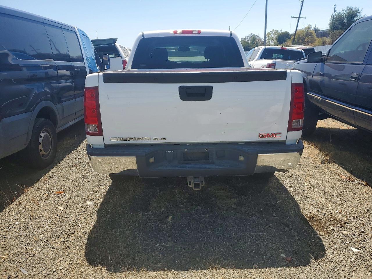 2007 Gmc New Sierra C1500 White vin: 2GTEC13C871516419