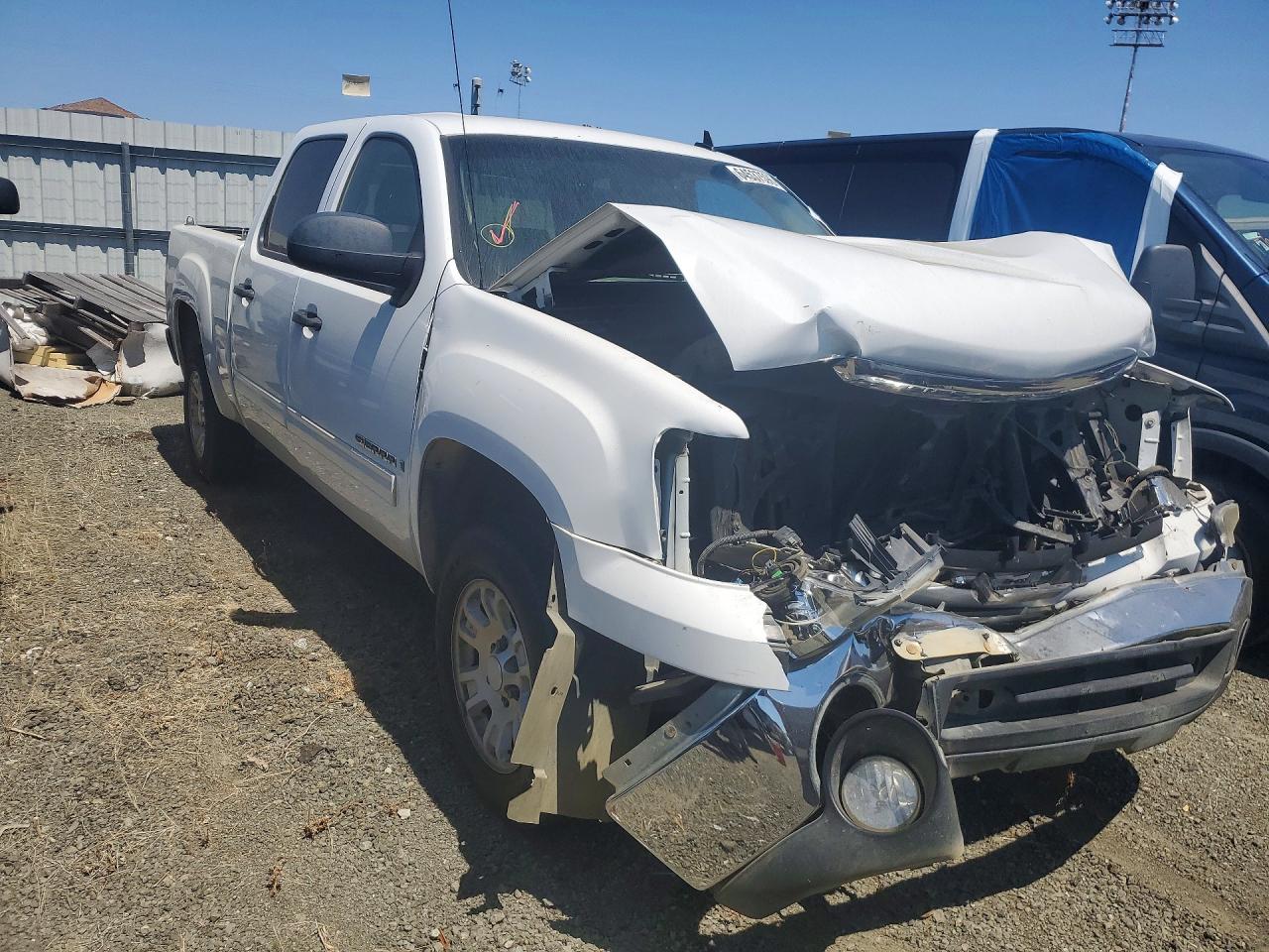 2007 Gmc New Sierra C1500 White vin: 2GTEC13C871516419