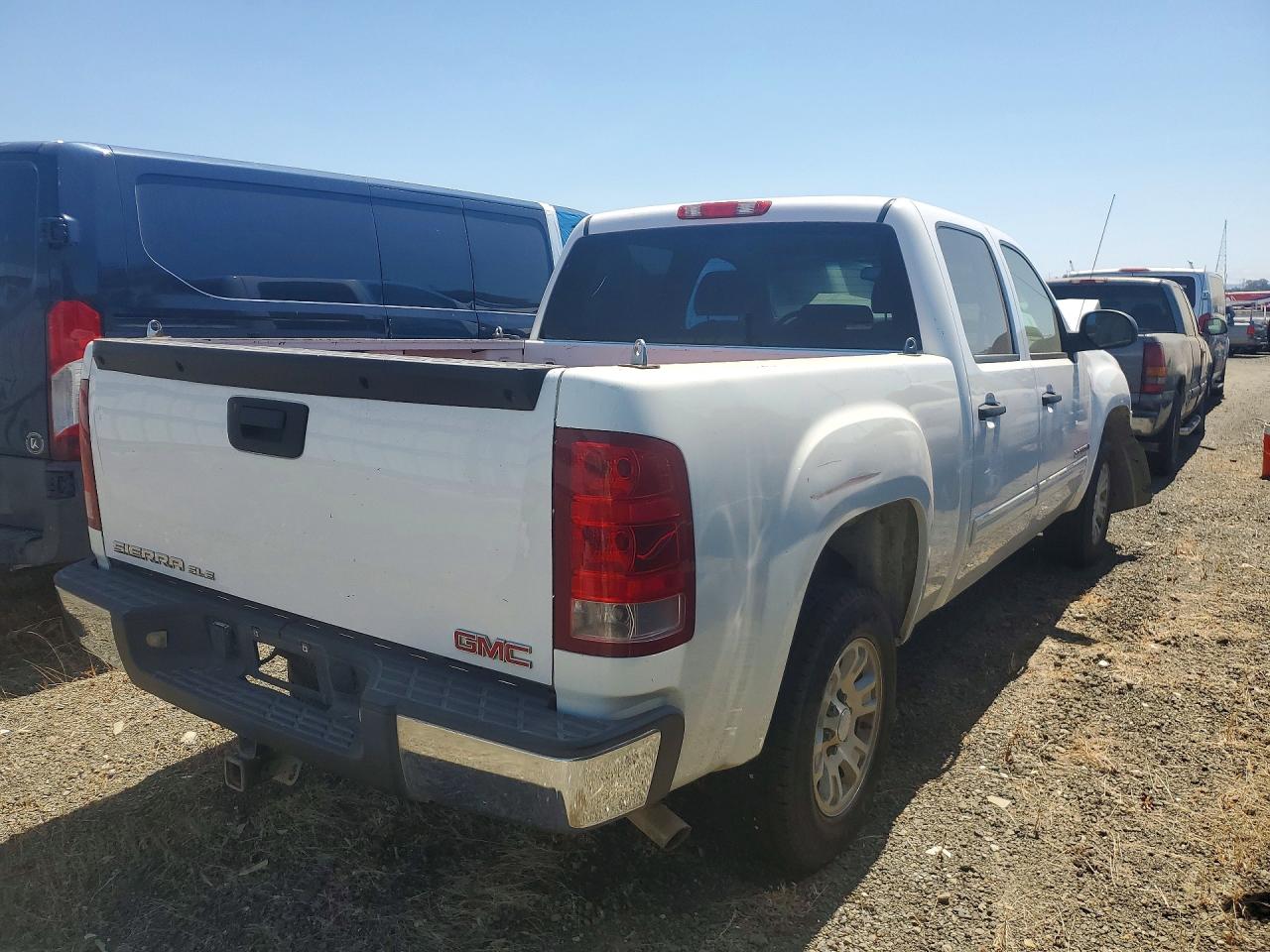 2007 Gmc New Sierra C1500 White vin: 2GTEC13C871516419