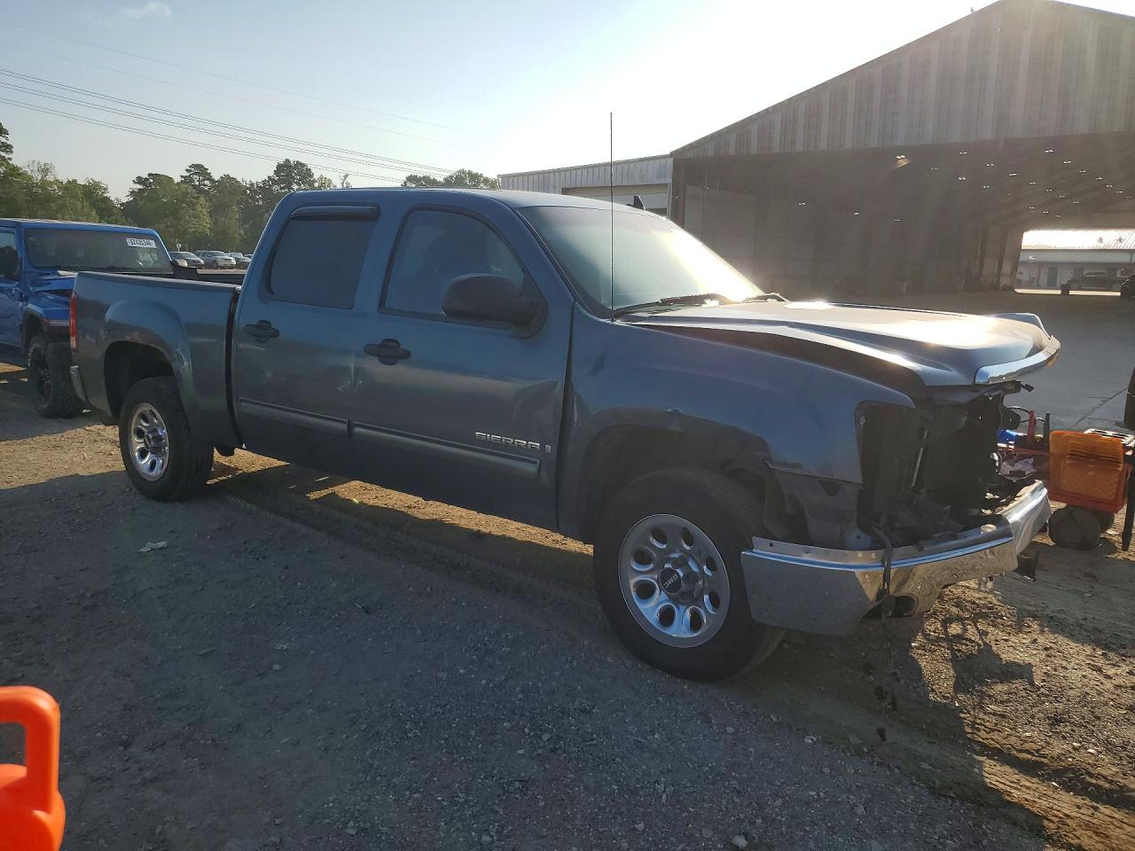 2008 Gmc Sierra C1500 Серый vin: 2GTEC13C881155887