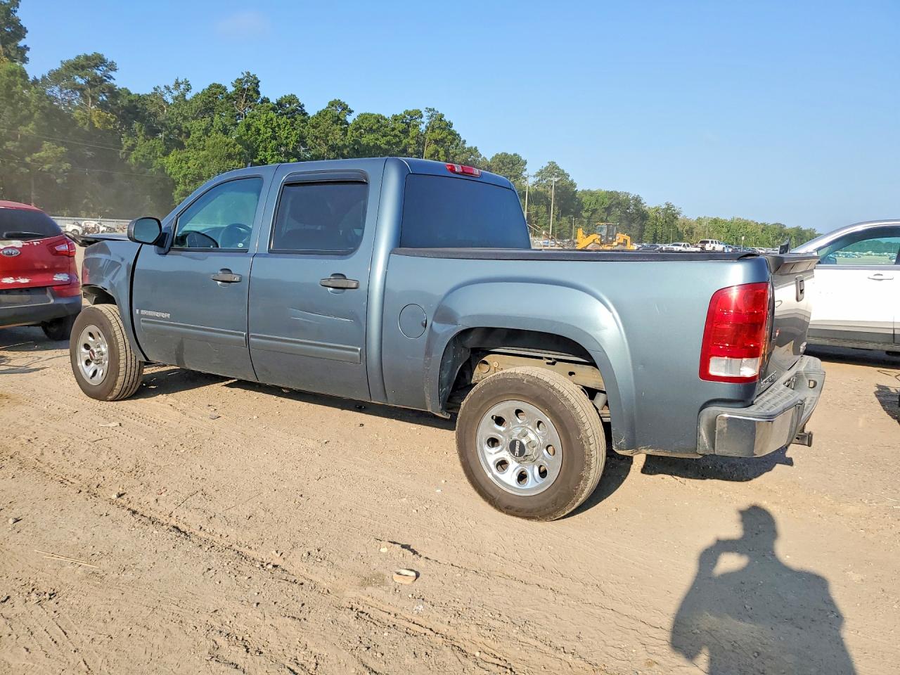 2008 Gmc Sierra C1500 Серый vin: 2GTEC13C881155887