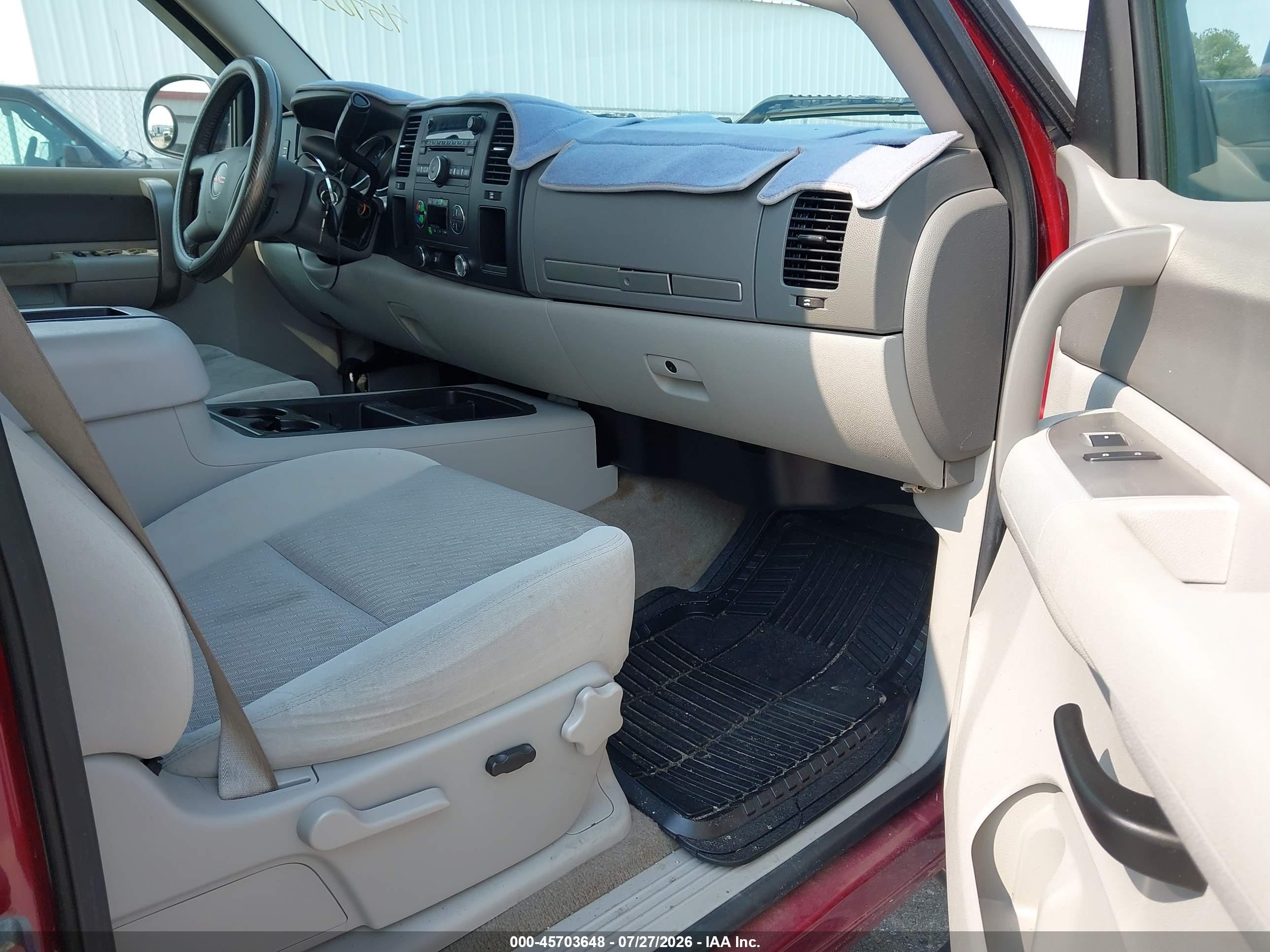 2007 Gmc Sierra 1500 Sle2 Бордовый vin: 2GTEC13J171591381