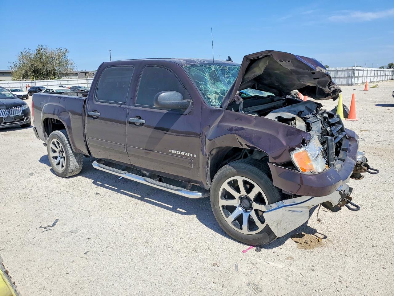 2008 Gmc Sierra C1500 Purple vin: 2GTEC13J181287811