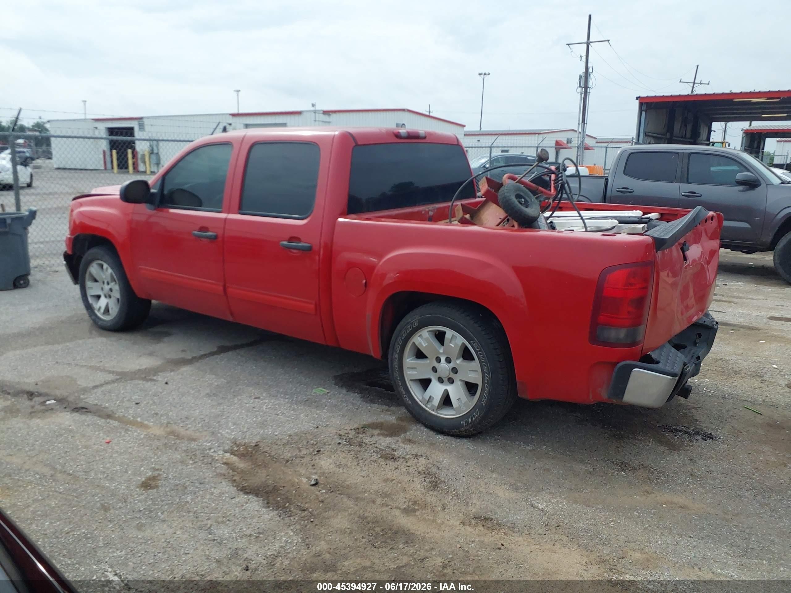 2008 Gmc Sierra 1500 Sle2 Red vin: 2GTEC13J181332150