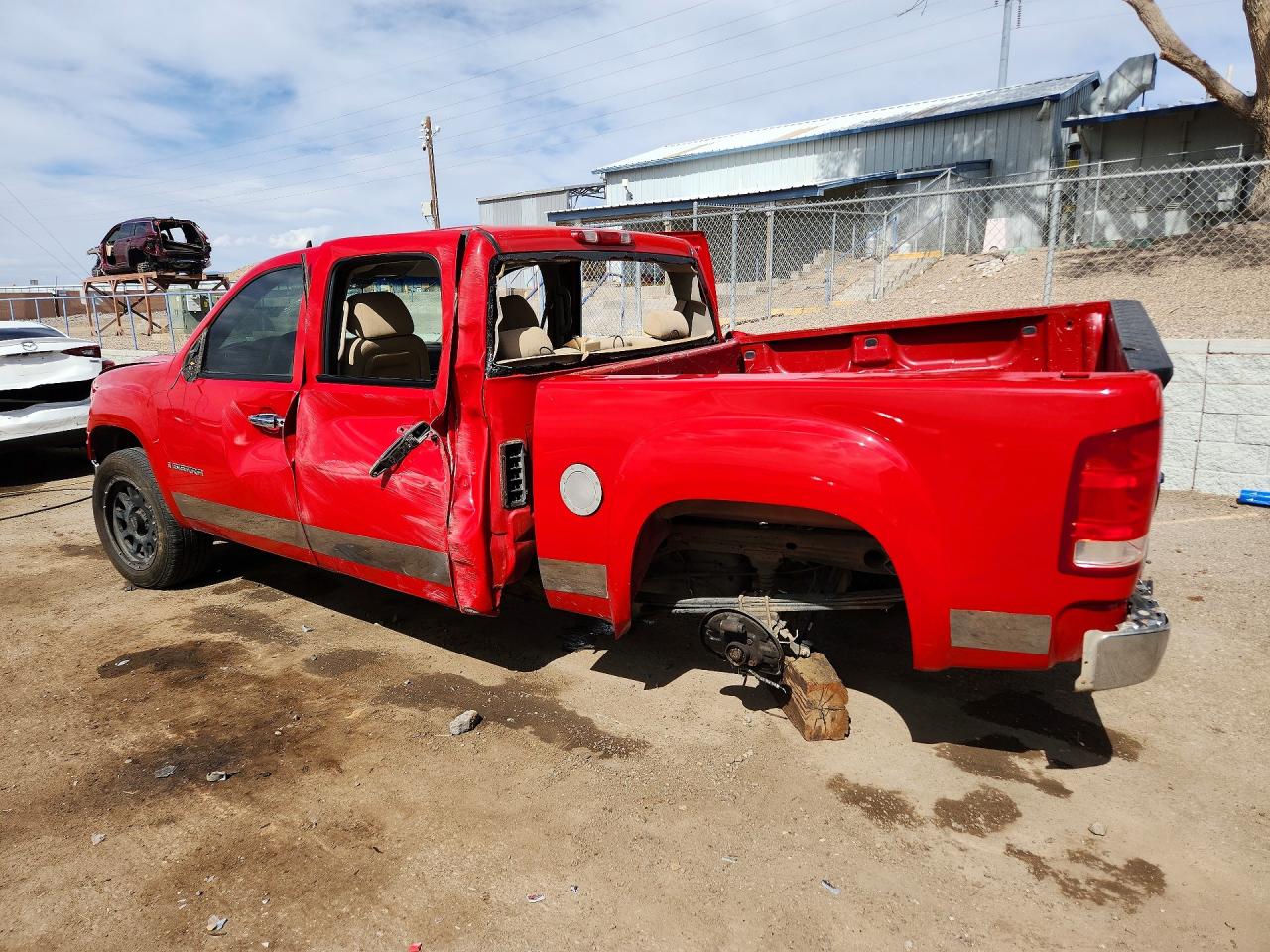 2007 Gmc New Sierra C1500 Red vin: 2GTEC13J271538589