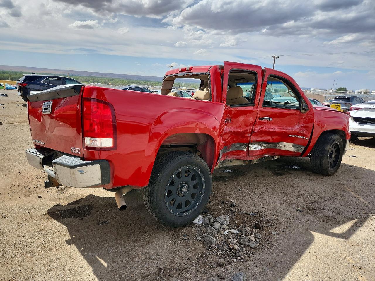 2007 Gmc New Sierra C1500 Red vin: 2GTEC13J271538589