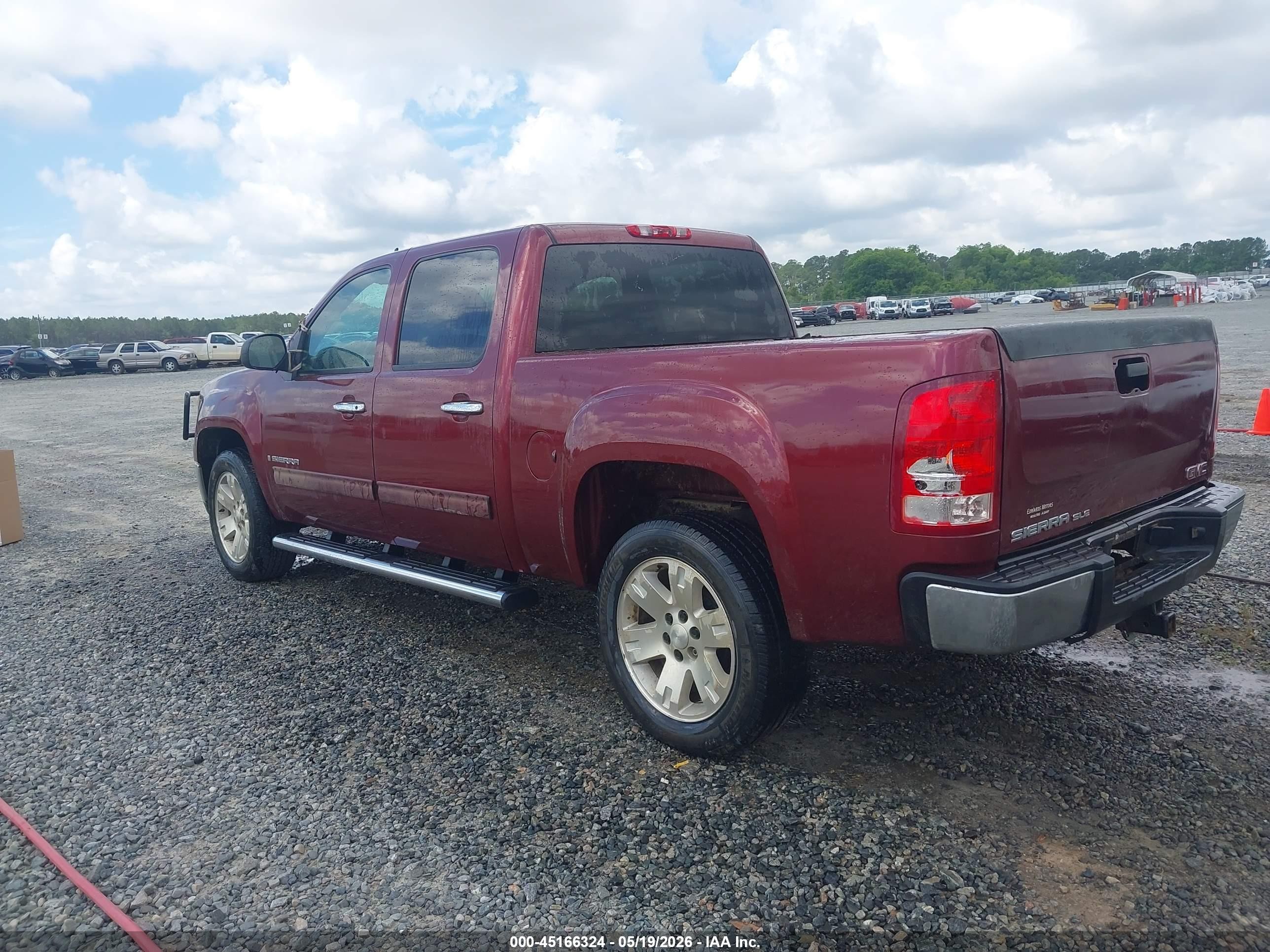 2008 Gmc Sierra 1500 Sle1 Maroon vin: 2GTEC13J281158377