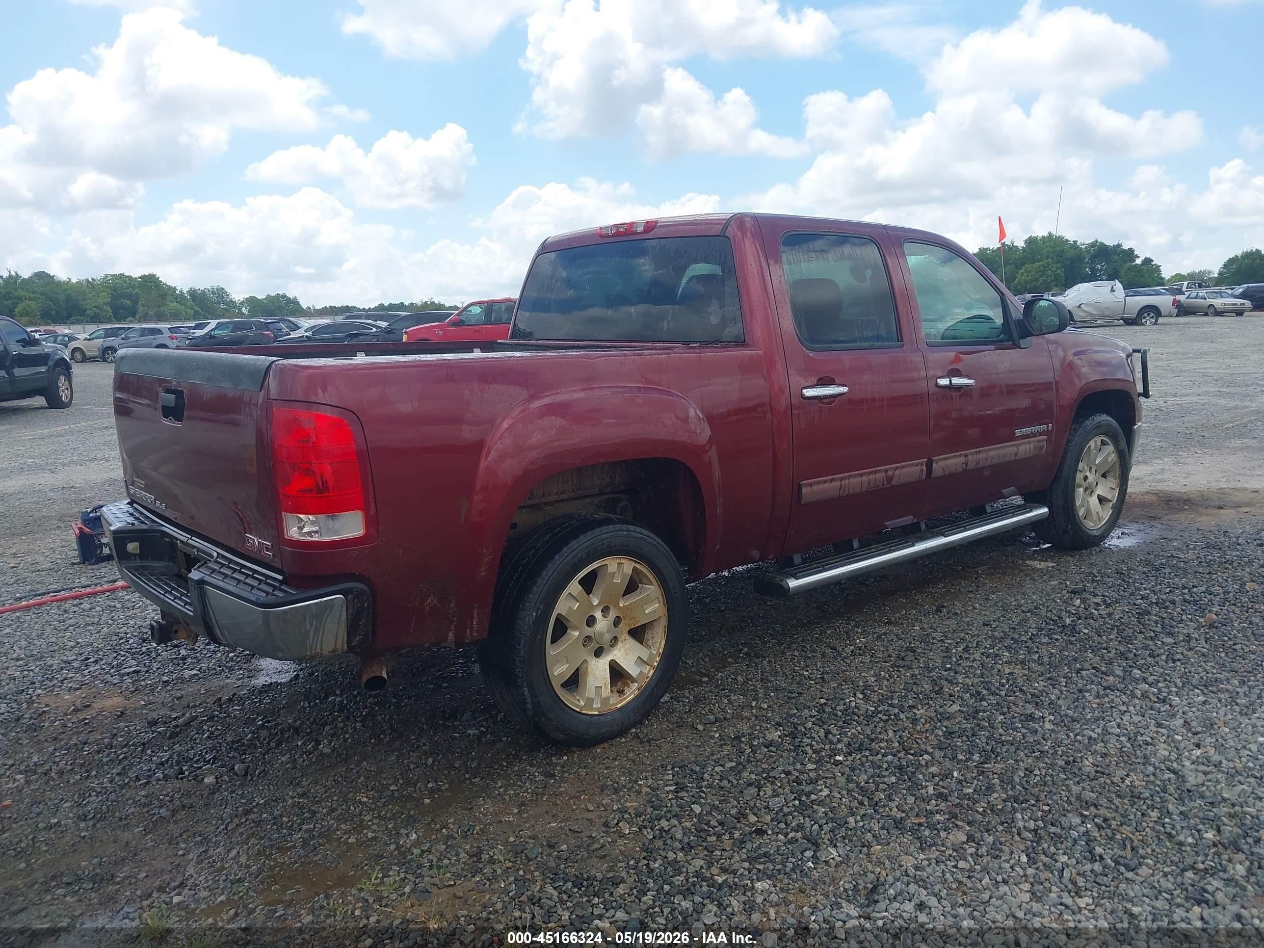 2008 Gmc Sierra 1500 Sle1 Maroon vin: 2GTEC13J281158377