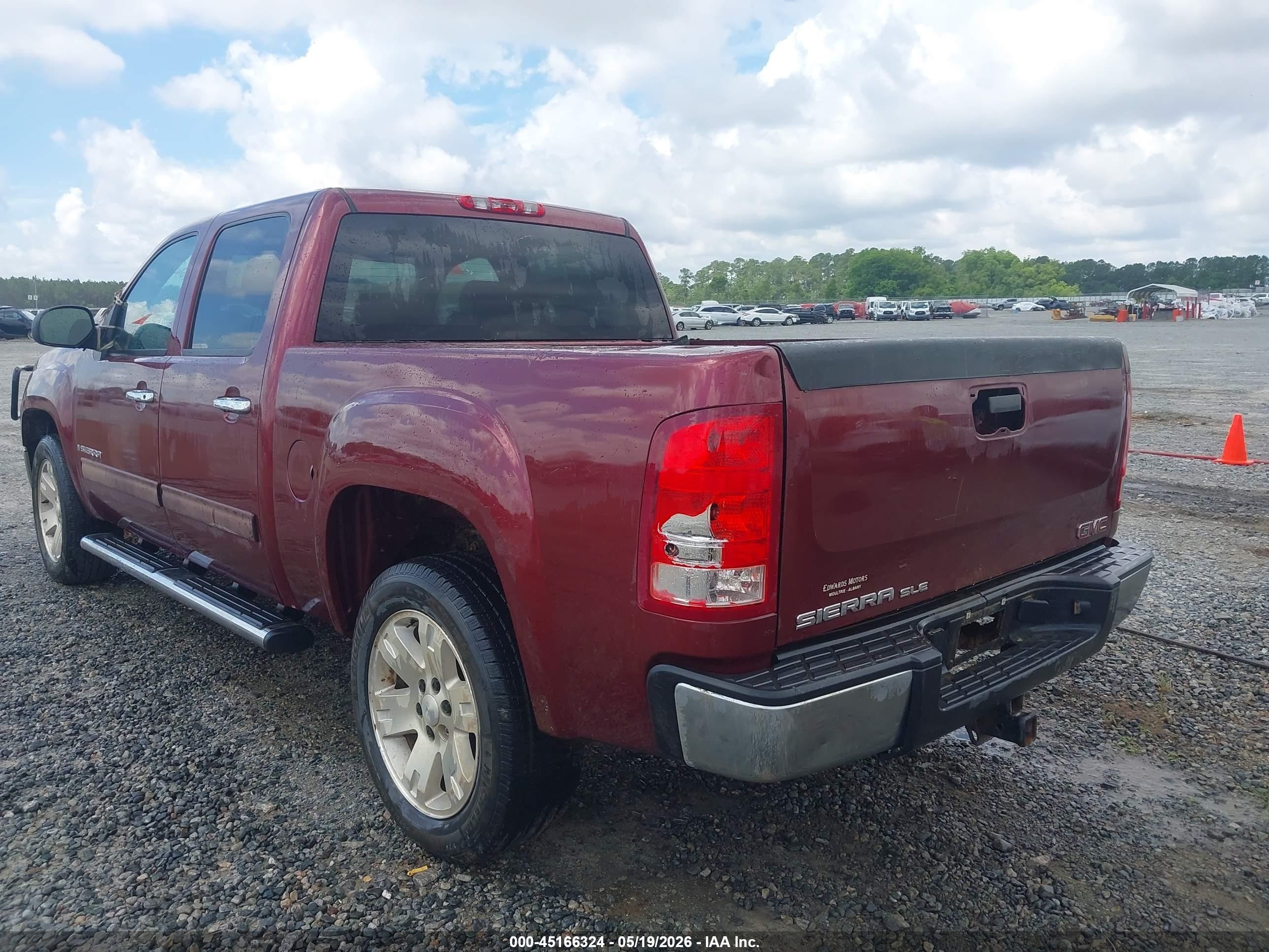 2008 Gmc Sierra 1500 Sle1 Maroon vin: 2GTEC13J281158377