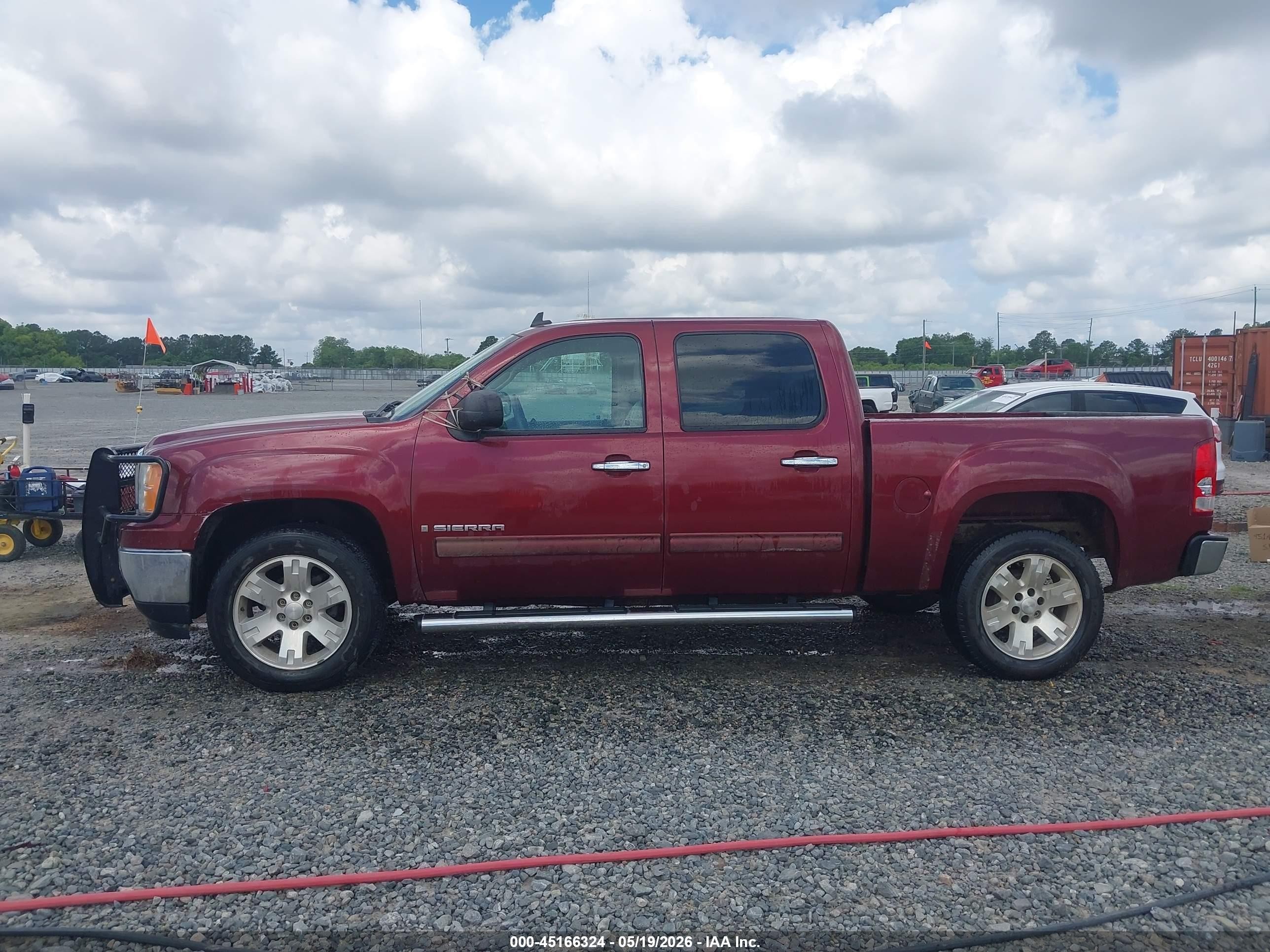 2008 Gmc Sierra 1500 Sle1 Maroon vin: 2GTEC13J281158377