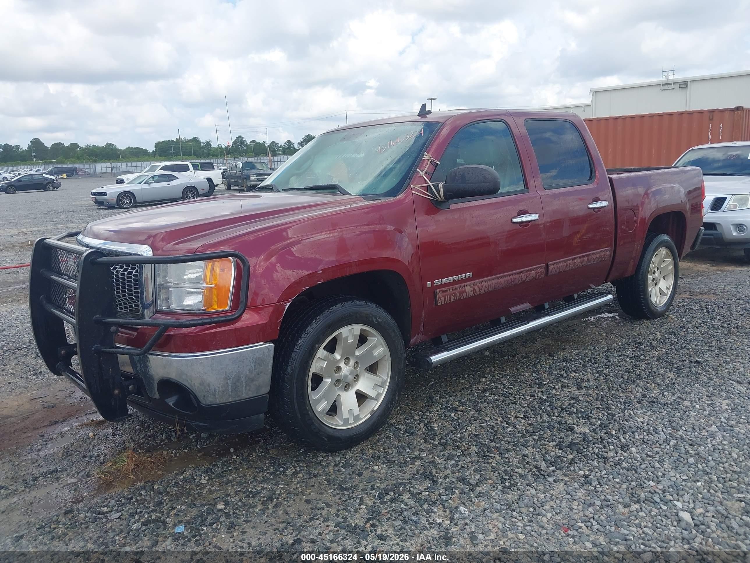 2008 Gmc Sierra 1500 Sle1 Maroon vin: 2GTEC13J281158377