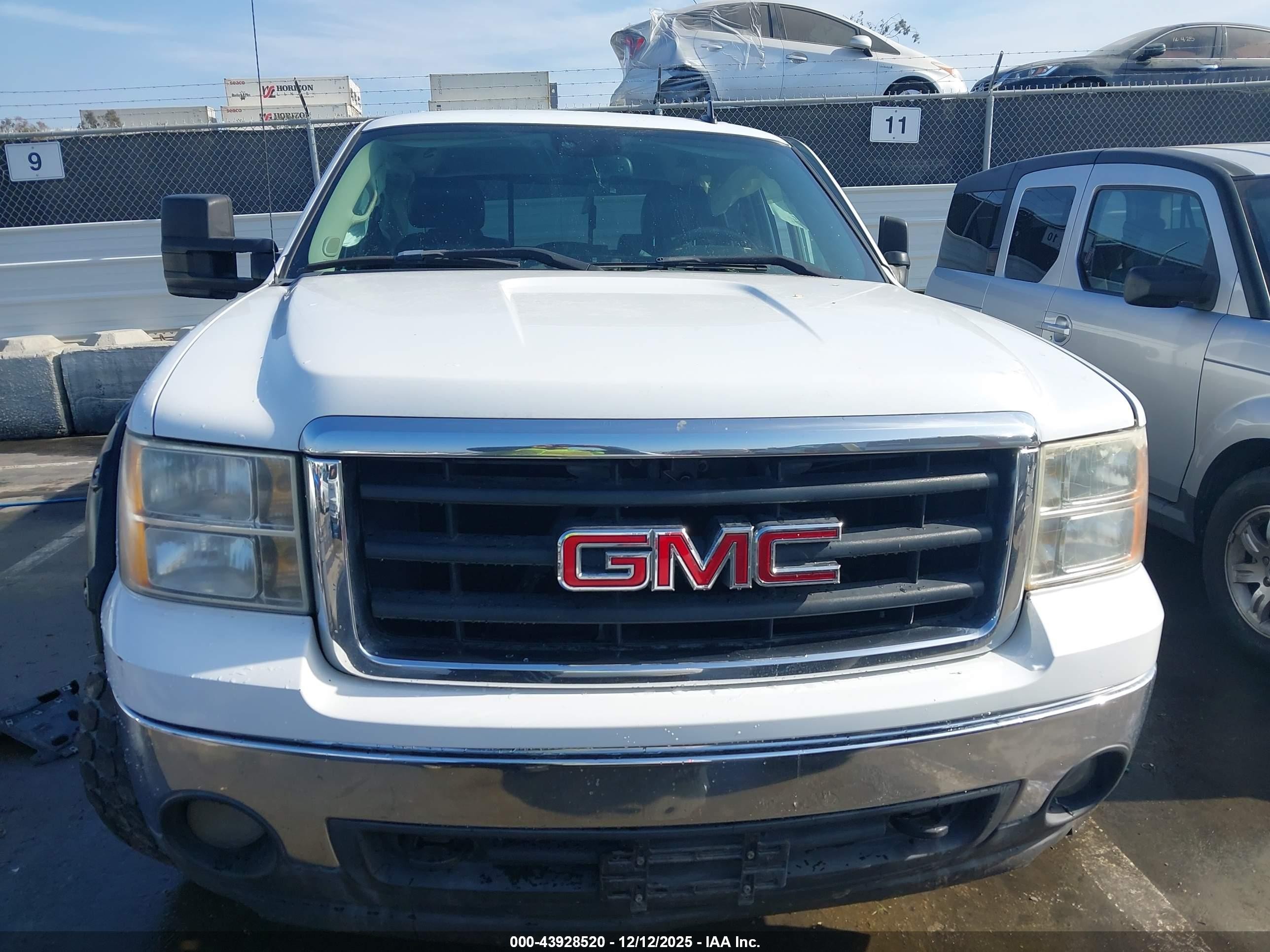 2008 Gmc Sierra 1500 Sle2 Белый vin: 2GTEC13J281209540