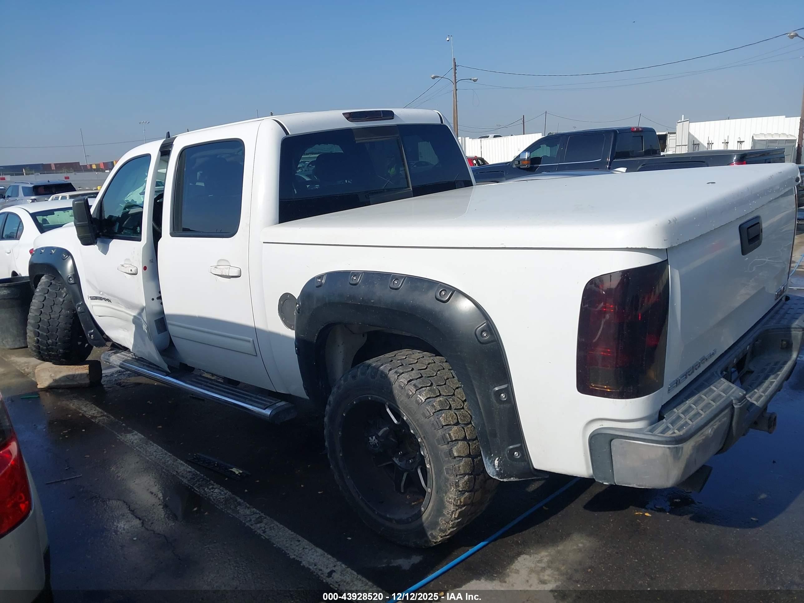 2008 Gmc Sierra 1500 Sle2 Белый vin: 2GTEC13J281209540