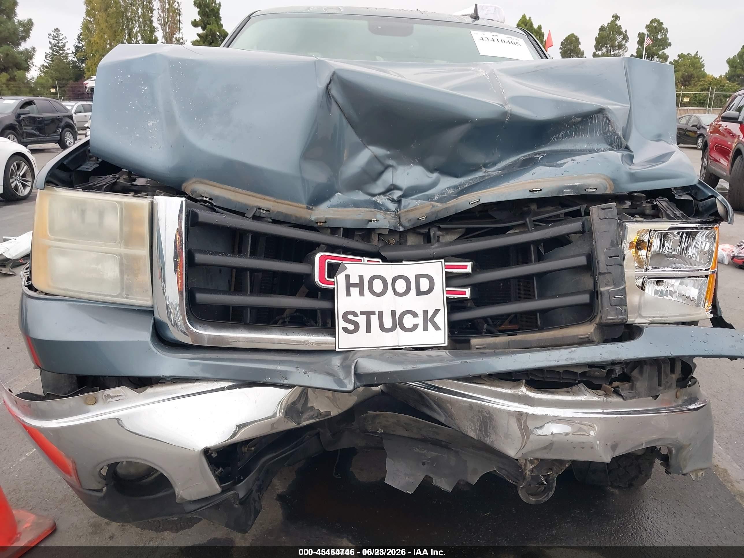 2007 Gmc Sierra 1500 Sle2 Teal vin: 2GTEC13J371655629